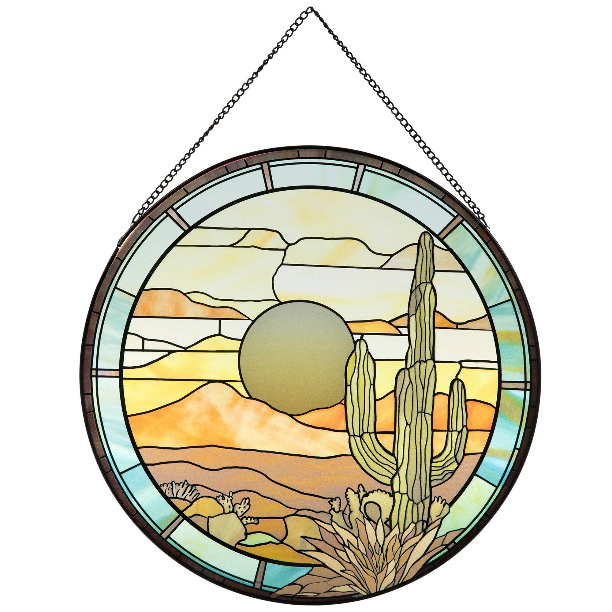 Desert Sunset Stained Glass Wall Decor Hobby Lobby 2422897