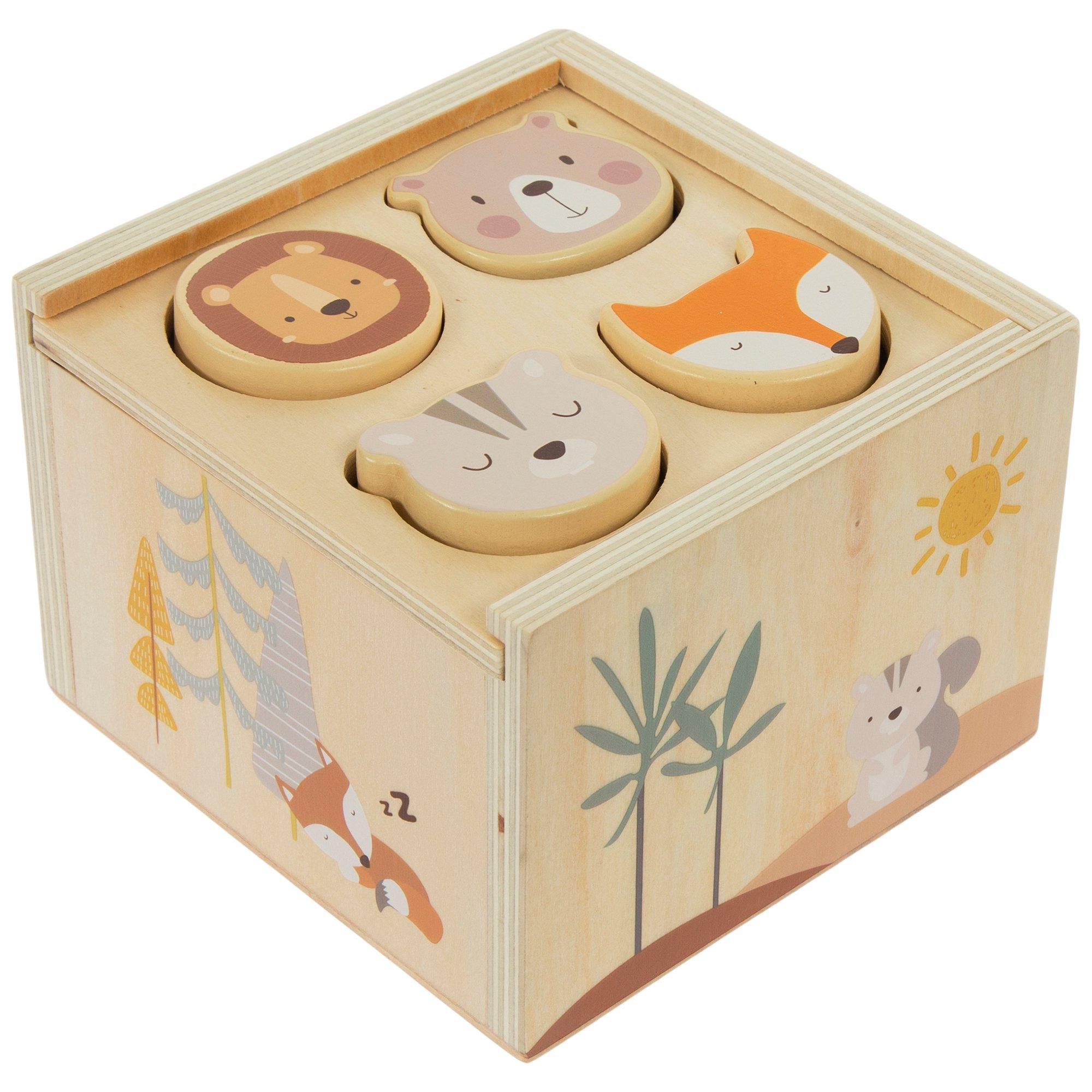 Animal Sorting Cube Wood Toy | Hobby Lobby | 2423085