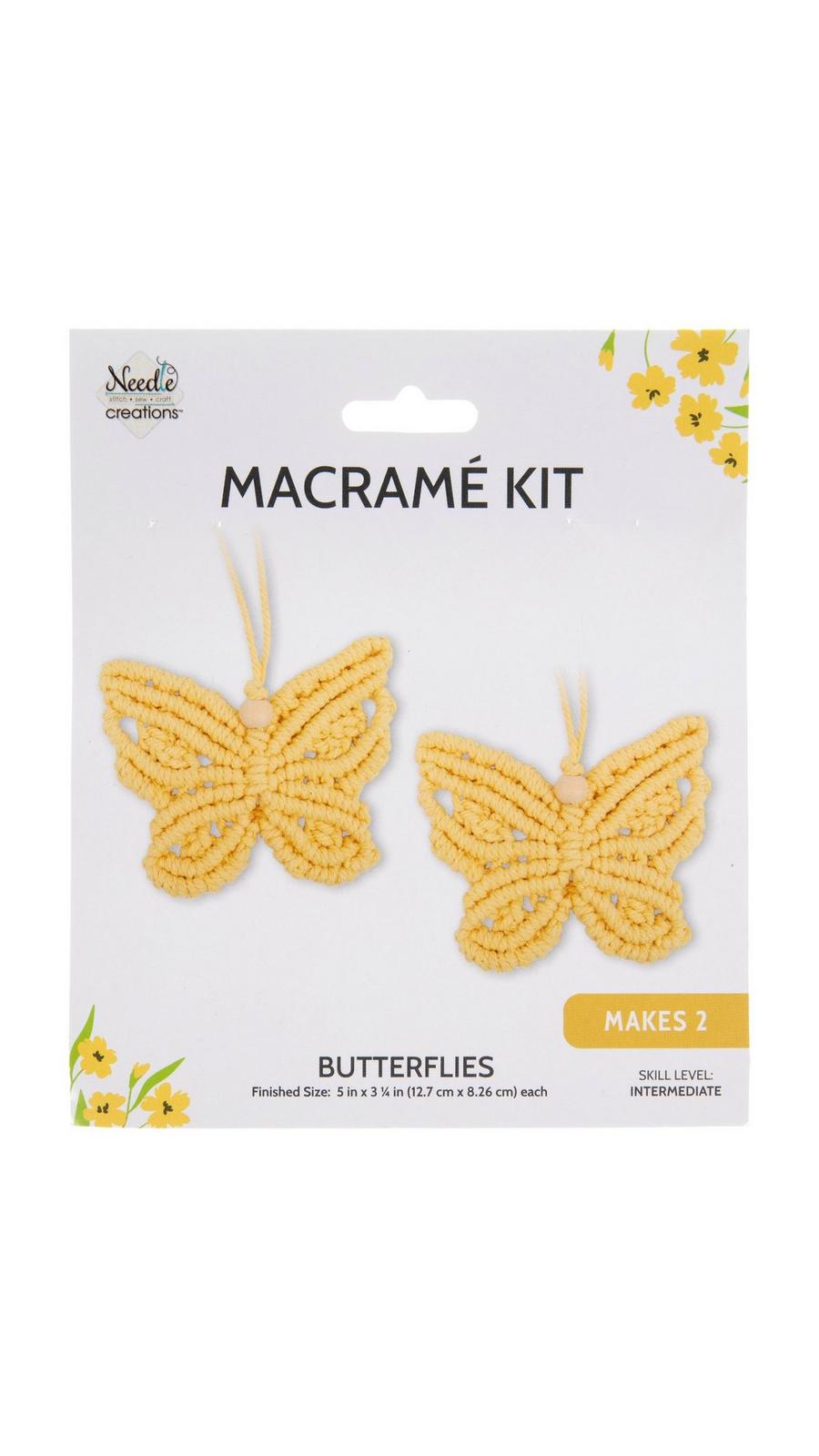 Butterfly Macrame Kit | Hobby Lobby | 2423952