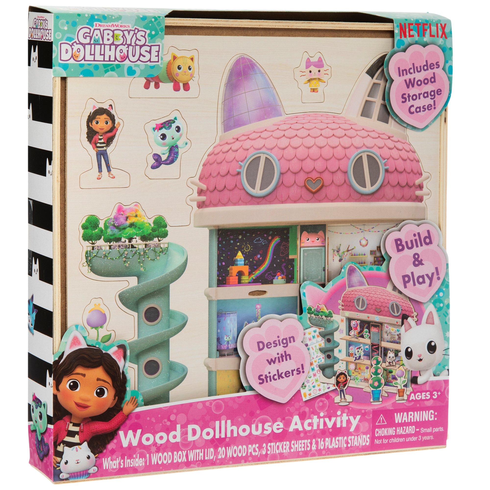 Gabby's Wood Dollhouse Activity Kit Hobby Lobby 2424083