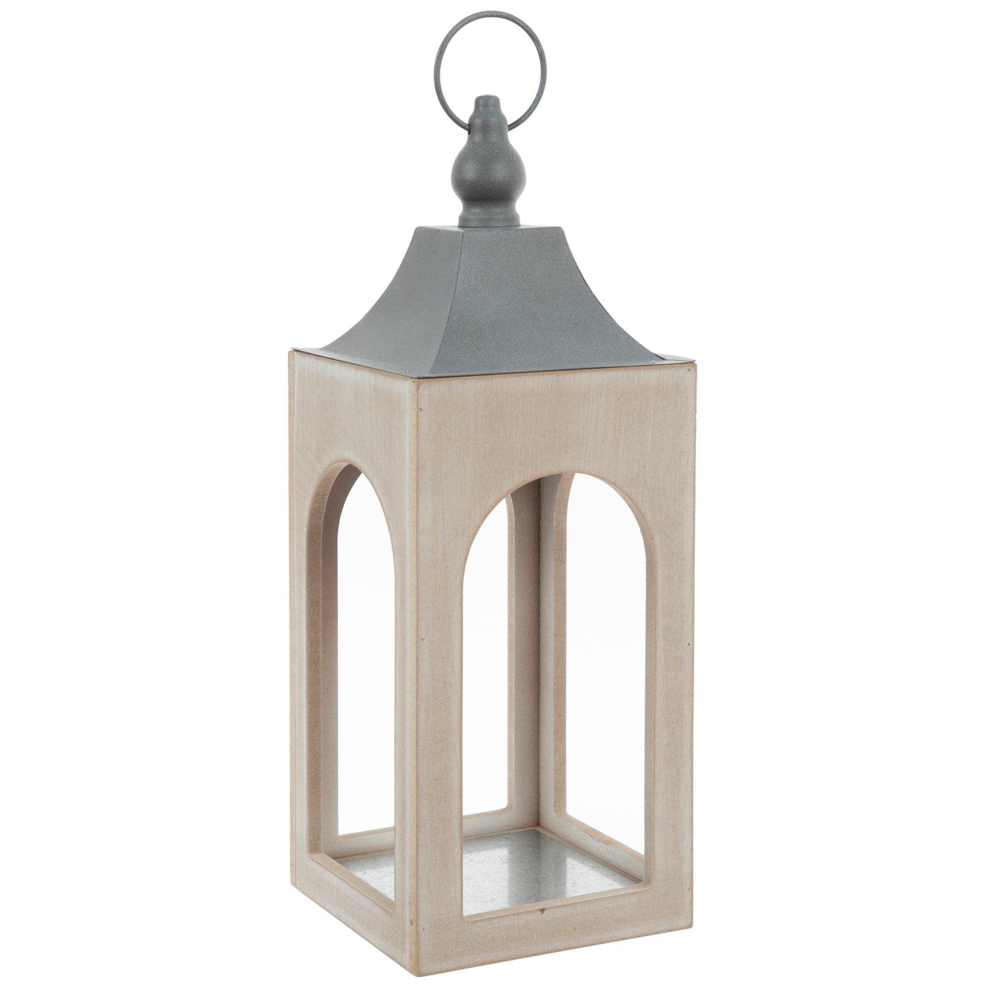 Whitewash Arch Candle Lantern Hobby Lobby 2425312