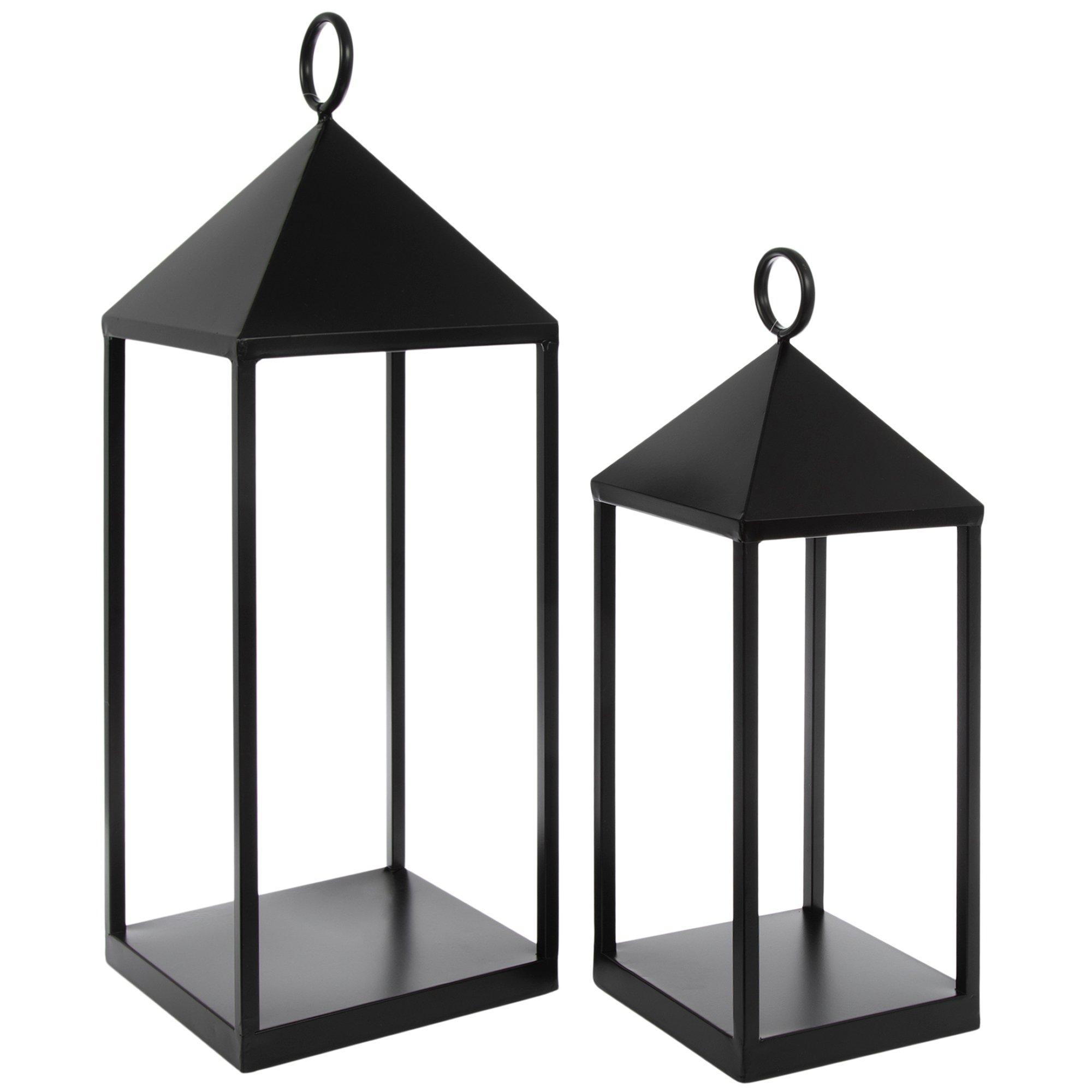 Industrial Open Metal Lantern Set | Hobby Lobby | 2425353