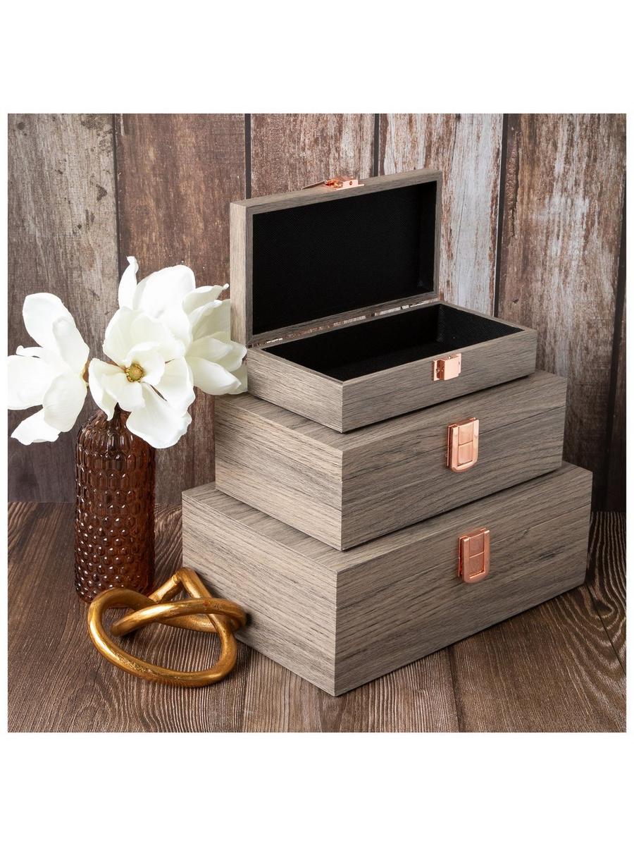 新品未使用　希少Cartier Wood box Anthracite Grey 2425551-81185739-11272024-