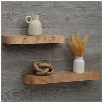Wood Floating Shelf Set