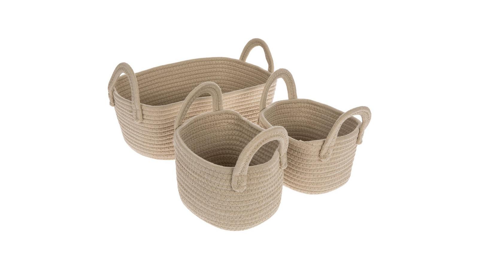 CDL Hand Stitched Mini Basket ベージュ 2426922-81186034-10162024-