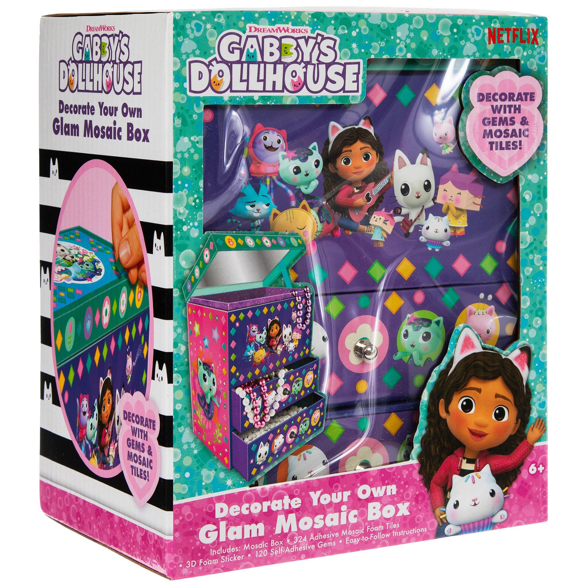 Gabby's Dollhouse Glam Mosaic Box Hobby Lobby 2427540