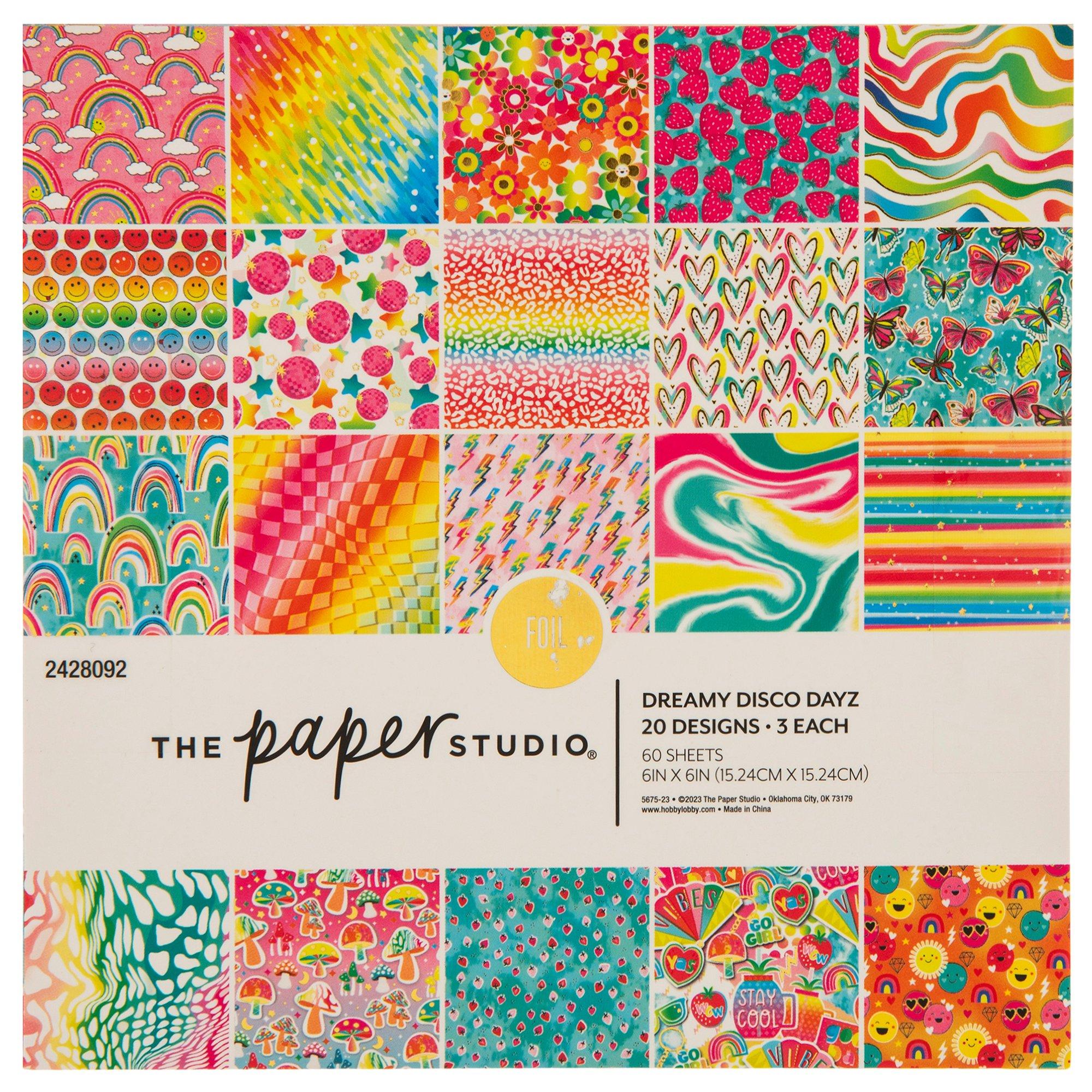 Dreamy Disco Dayz Foil Paper Pack | Hobby Lobby | 2428092