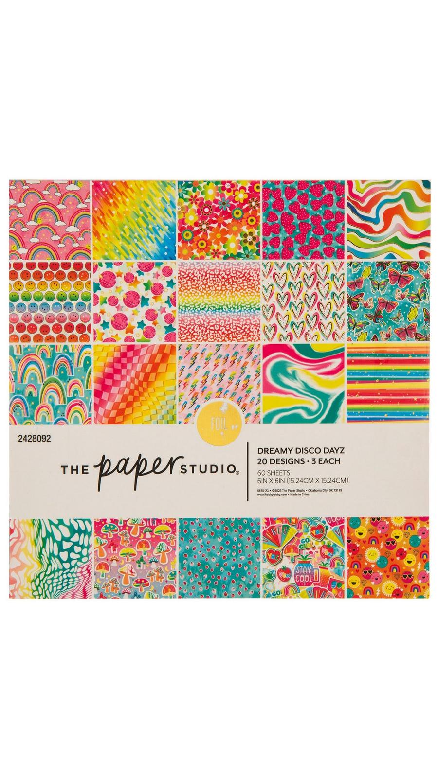 Dreamy Disco Dayz Foil Paper Pack | Hobby Lobby | 2428092