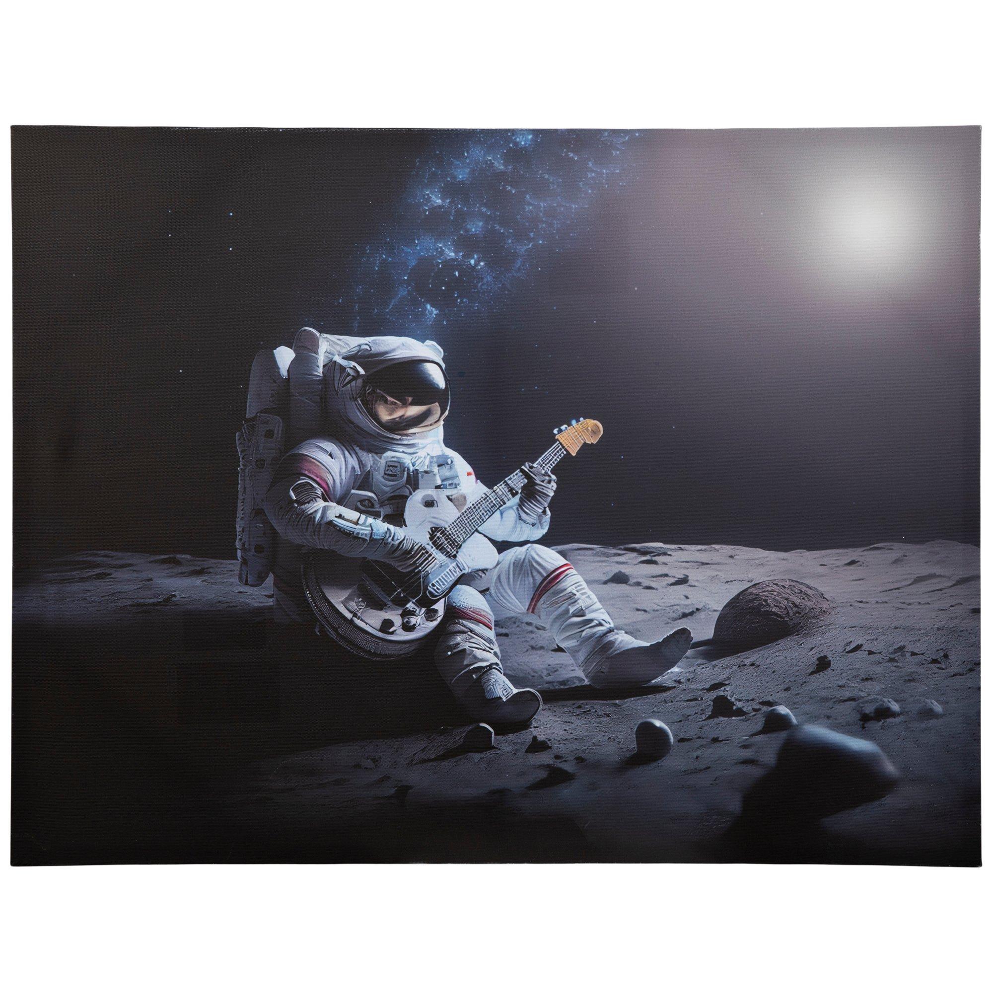 Astronaut Playing Guitar Canvas Wall Decor Hobby Lobby 2428837