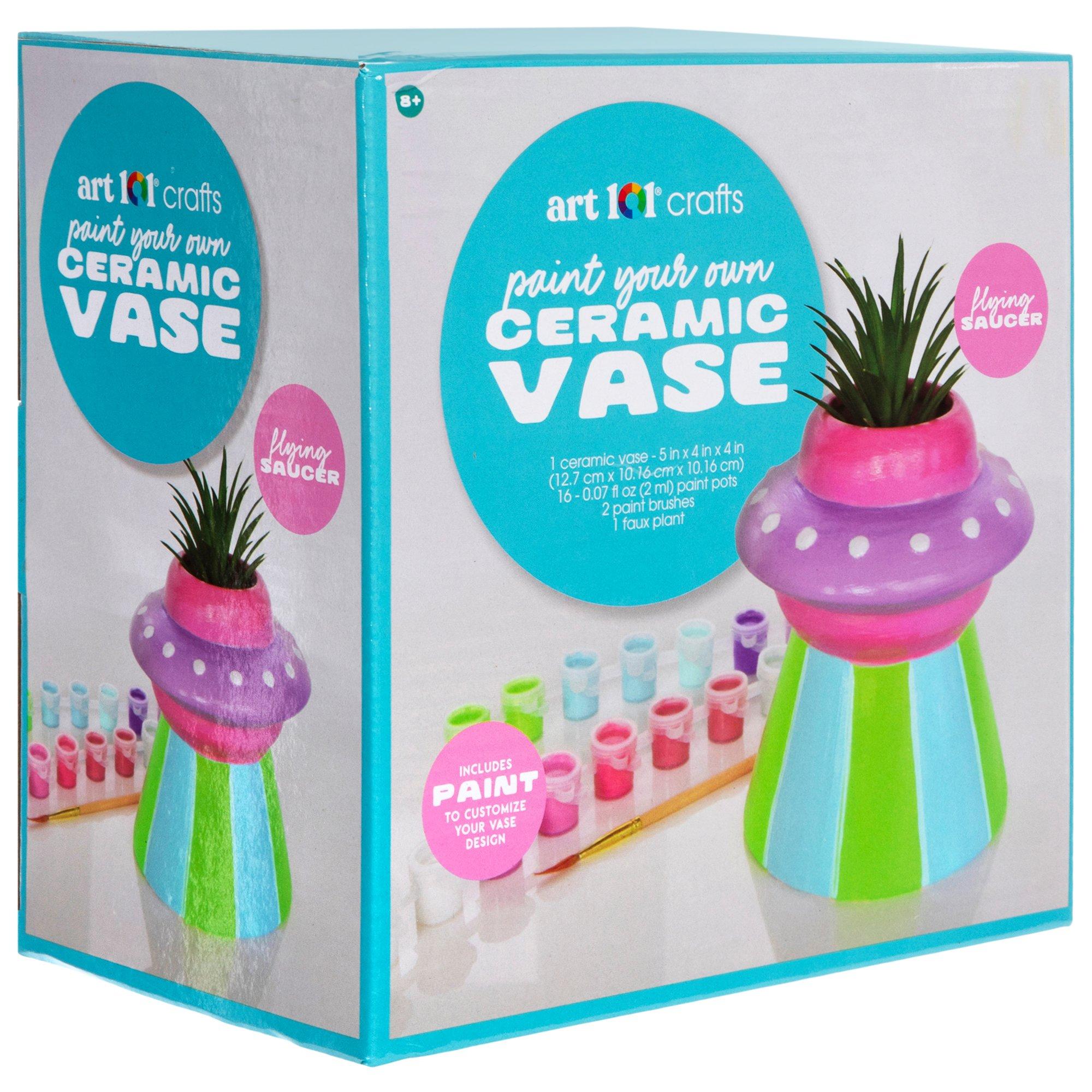 Paint Your Own Ceramic UFO Vase Kit Hobby Lobby 2429991