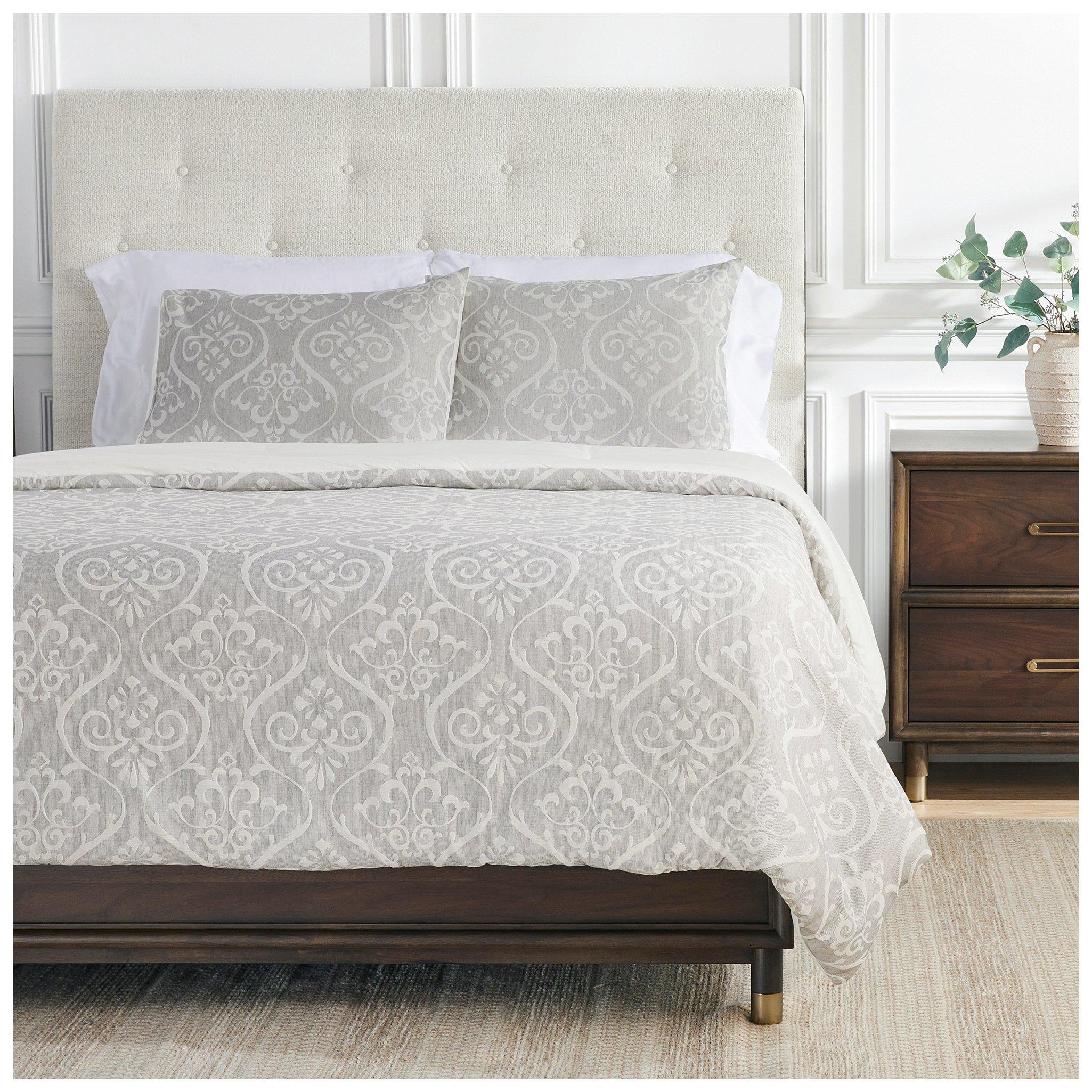 Gray Jacquard Comforter Set Hobby Lobby 2430650