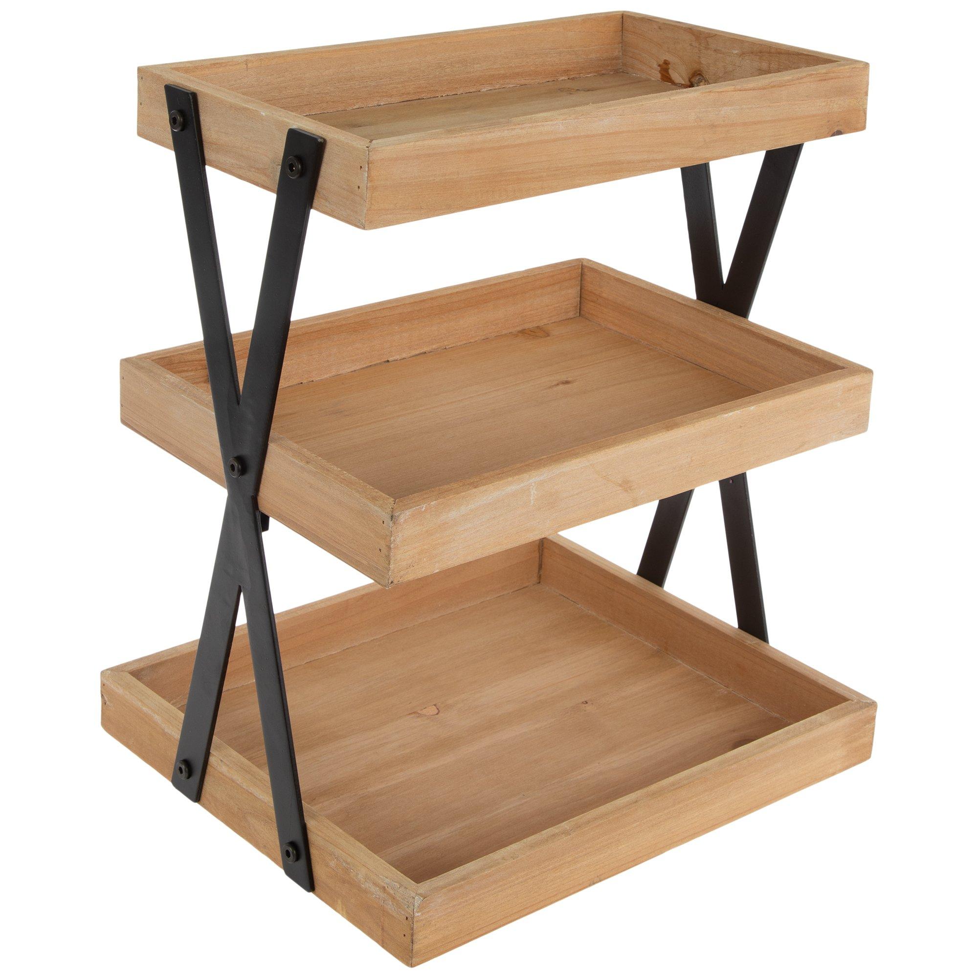 Rustic Farmhouse 3 Tier Shelf Hobby Lobby 2431013