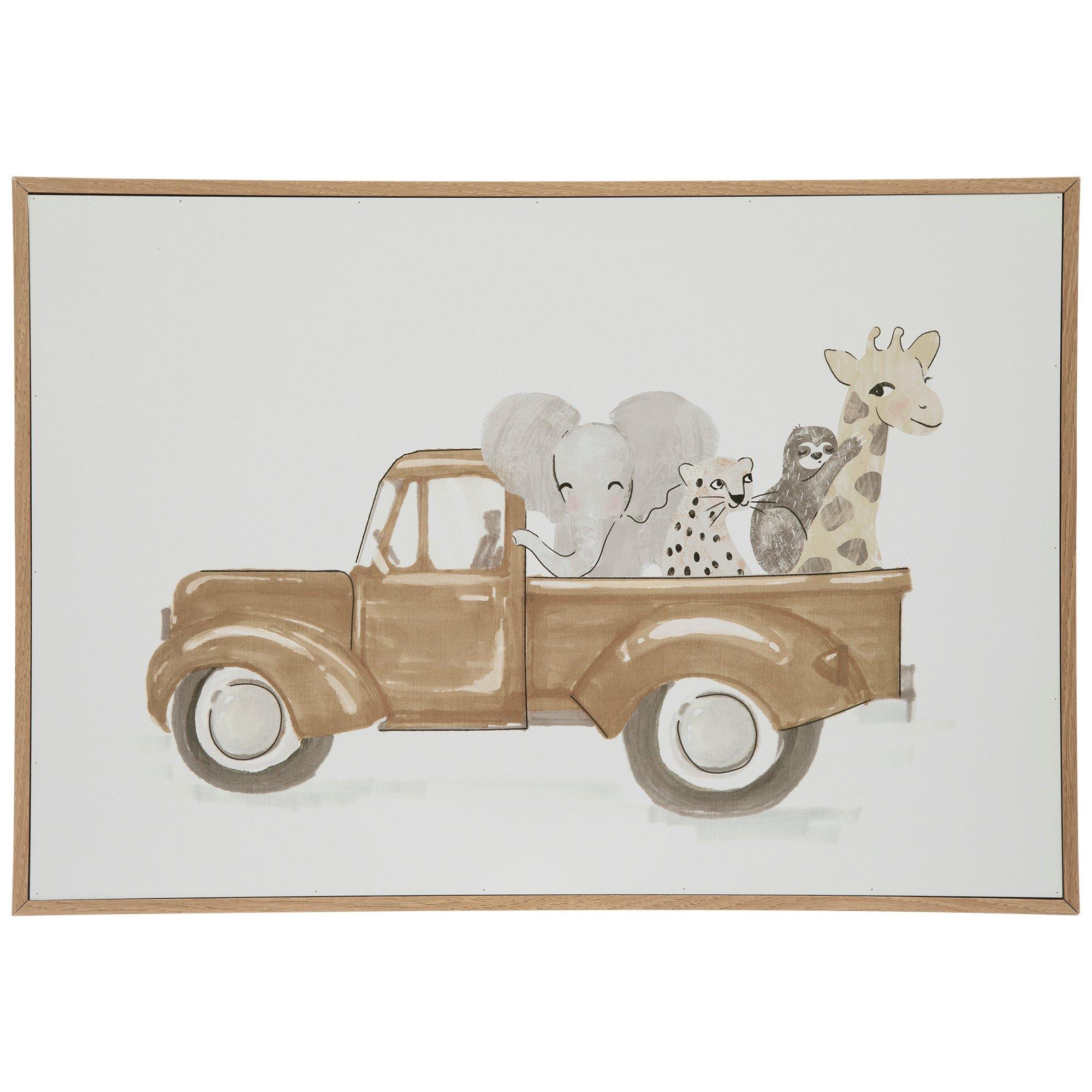 Animals In A Truck Wood Wall Decor | Hobby Lobby | 2431518