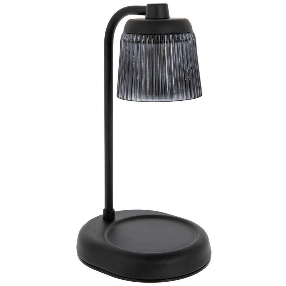 Fluted Glass Candle Warmer Lamp