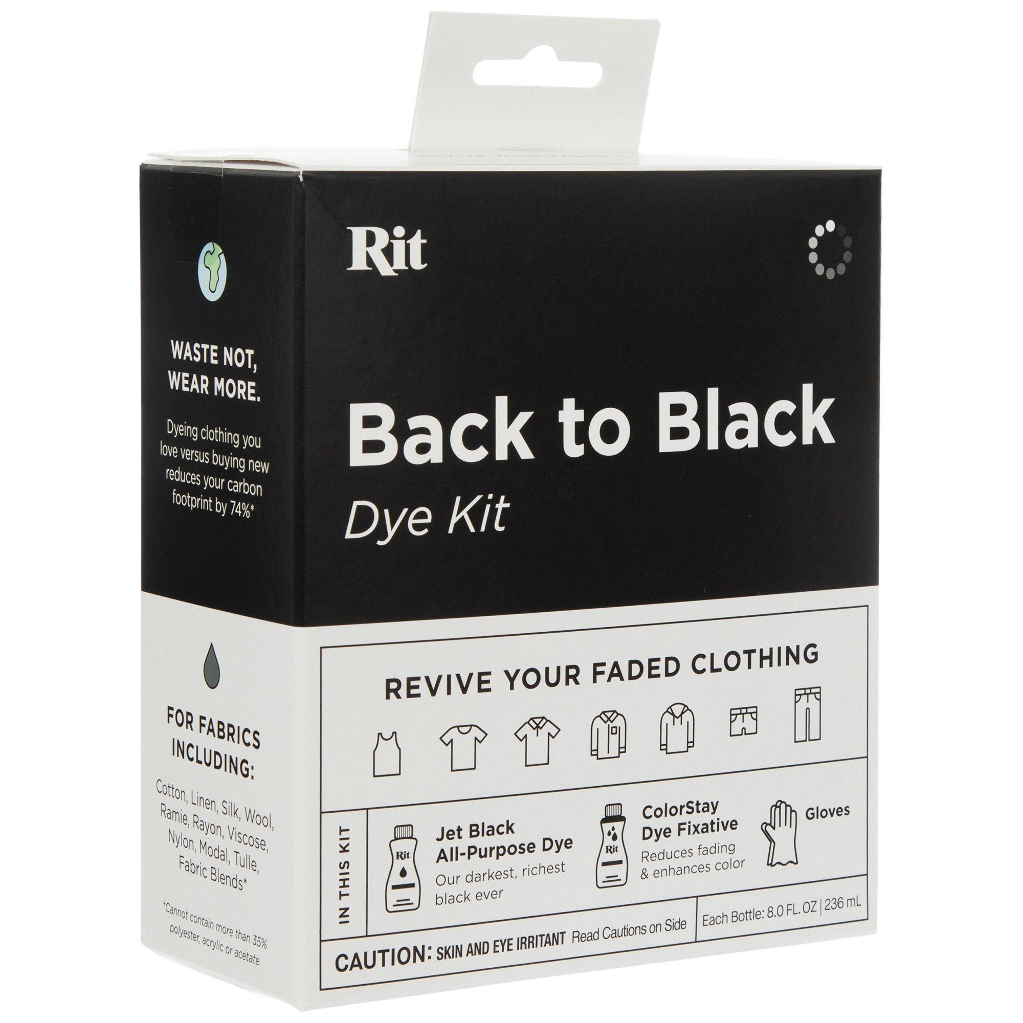 Rit Back To Black Dye Kit Hobby Lobby 2433308