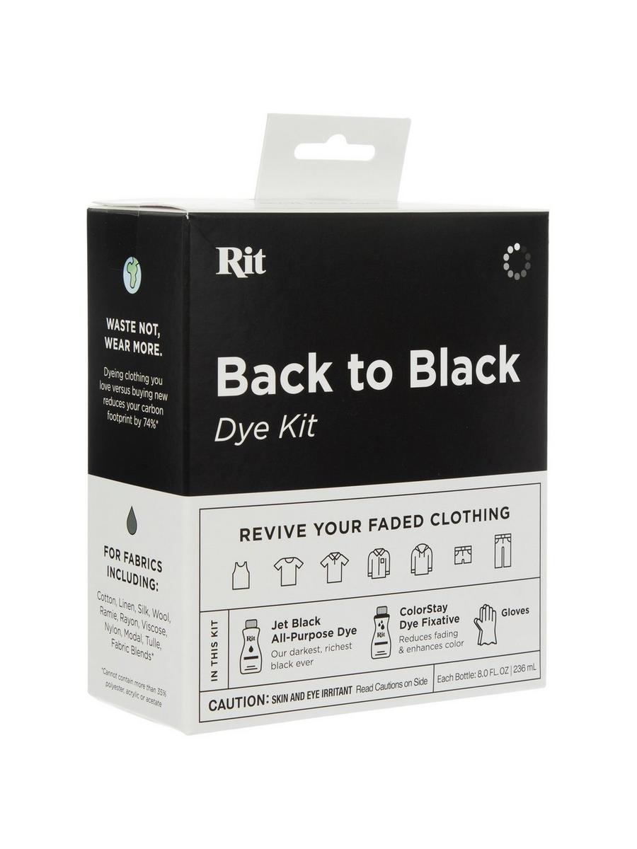 Faded Jeans Rit Dye Jeans Black Blue Jean Dye For Denim Rit Back