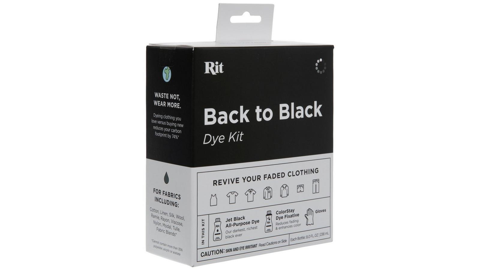 Rit Back To Black Dye Kit Hobby Lobby 2433308