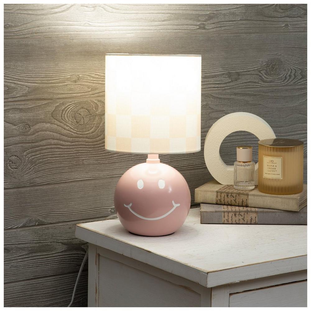 smiley face 電気スタンド Smiley Face Checkerboard Lamp | Hobby Lobby | 2433381