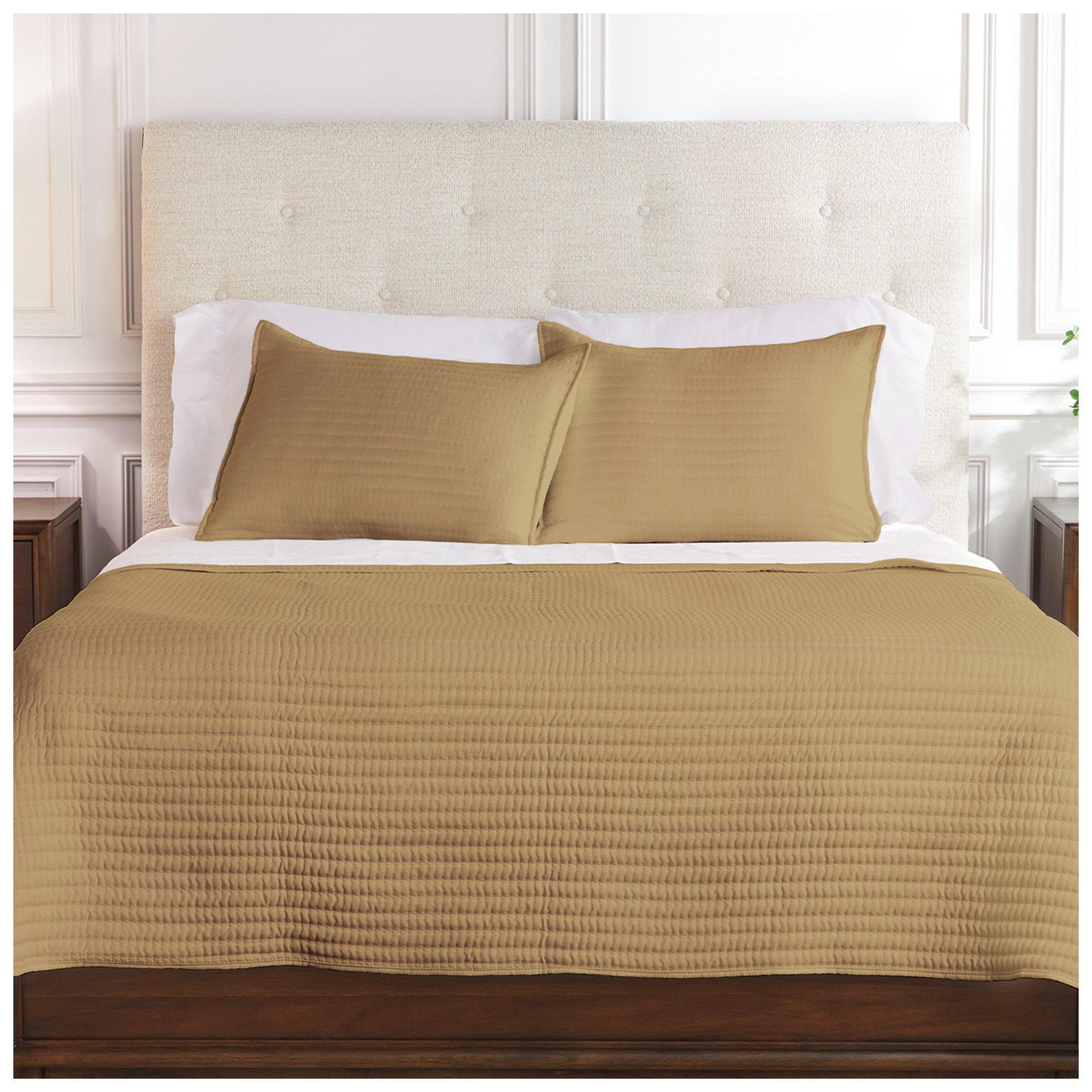 Stitched Quilt & Shams Set Hobby Lobby 2433597