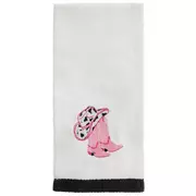 Cowgirl Hat & Boots Velour Hand Towel