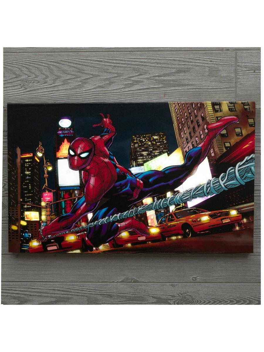 SPIDER-MAN 3Dライトアップアートボード SPIDER-MAN 3Dライトアップ