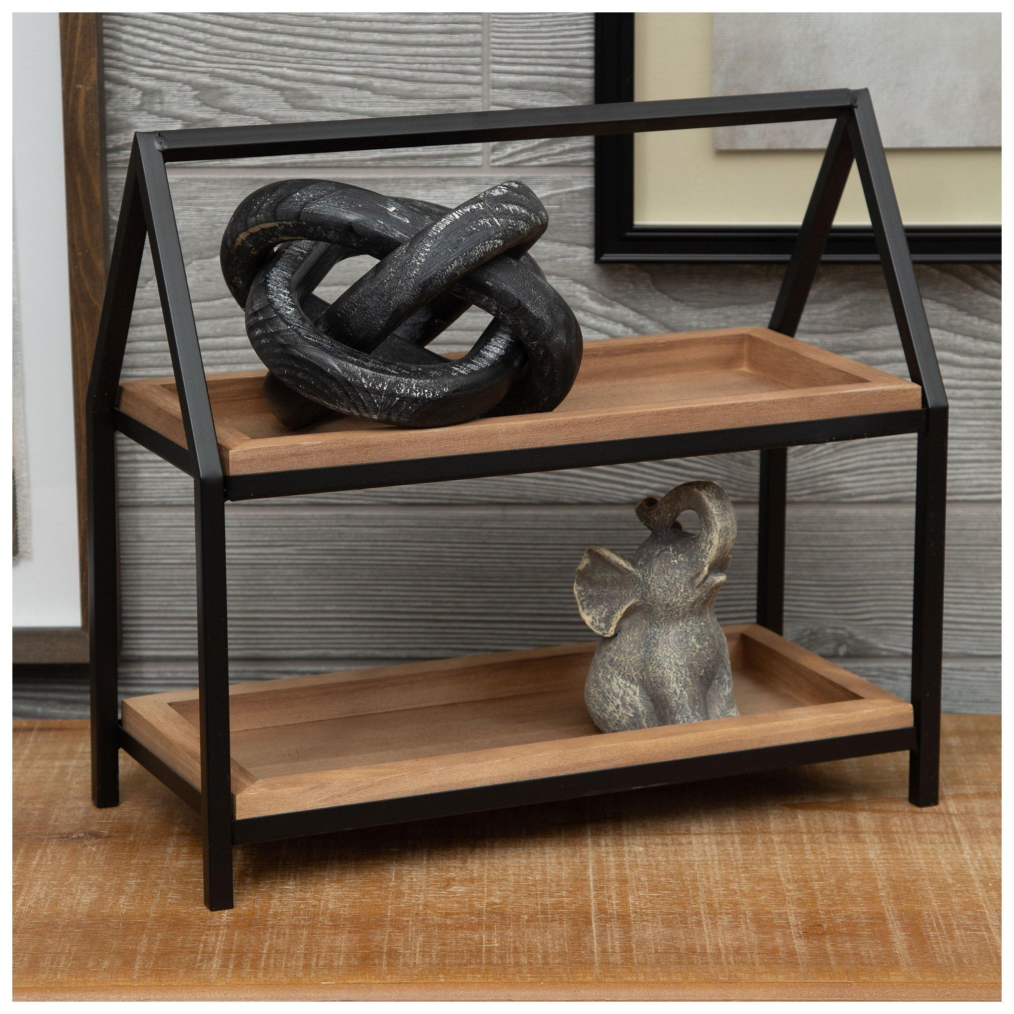 Two-Tiered Wood Tray | Hobby Lobby | 2433837