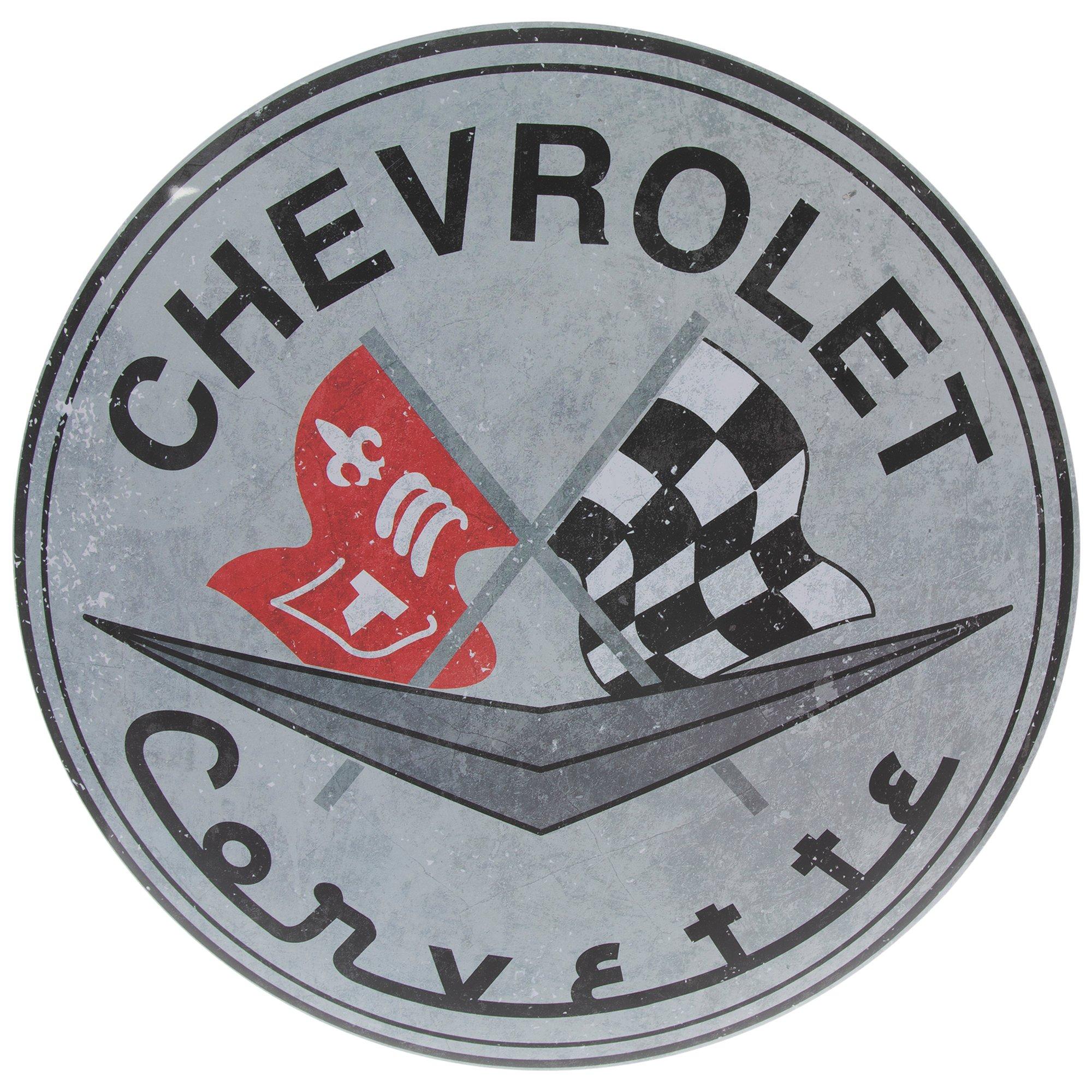 Chevrolet Corvette Domed Metal Sign | Hobby Lobby | 2434637