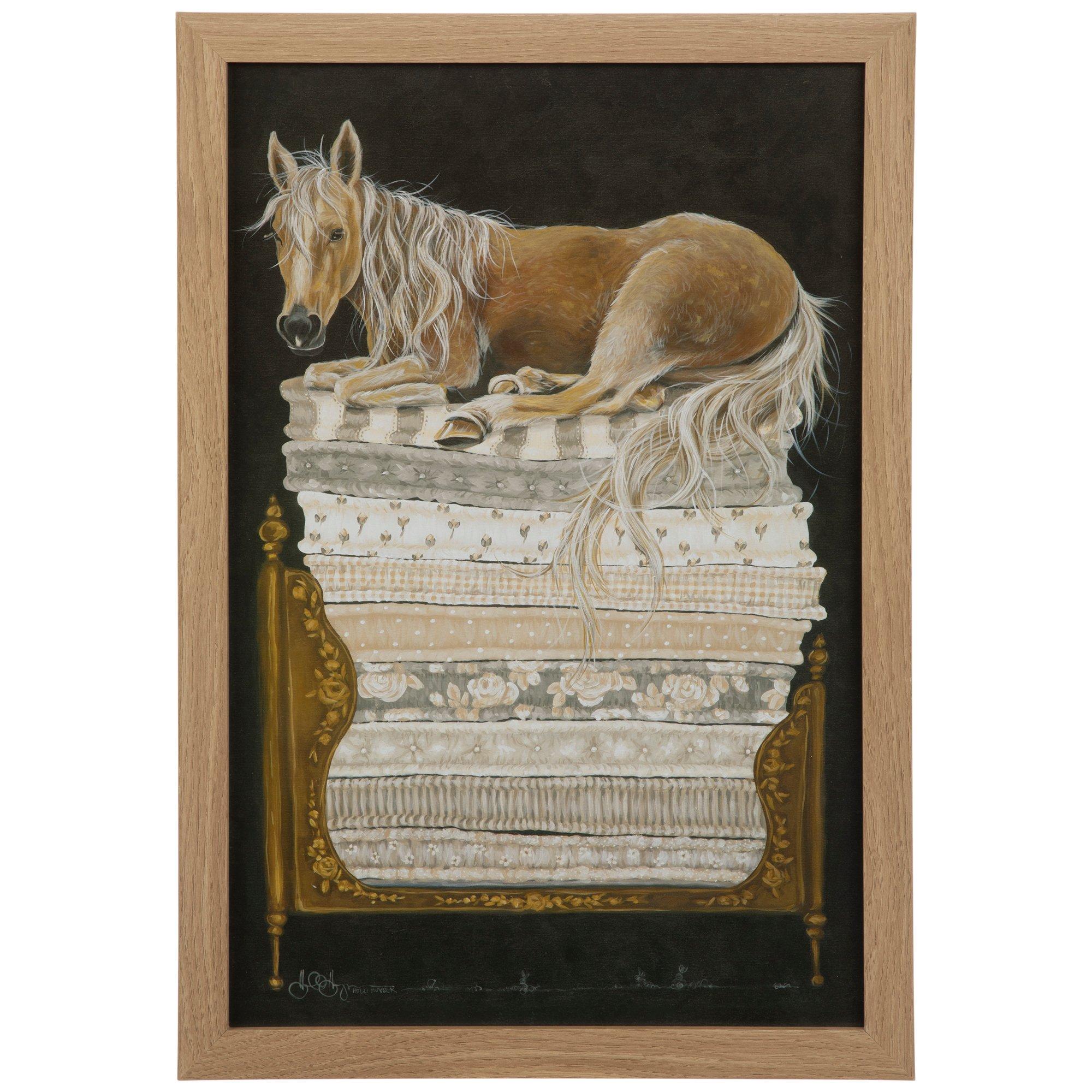 Horse On Stacked Mattresses Wood Wall Decor Hobby Lobby 2434900