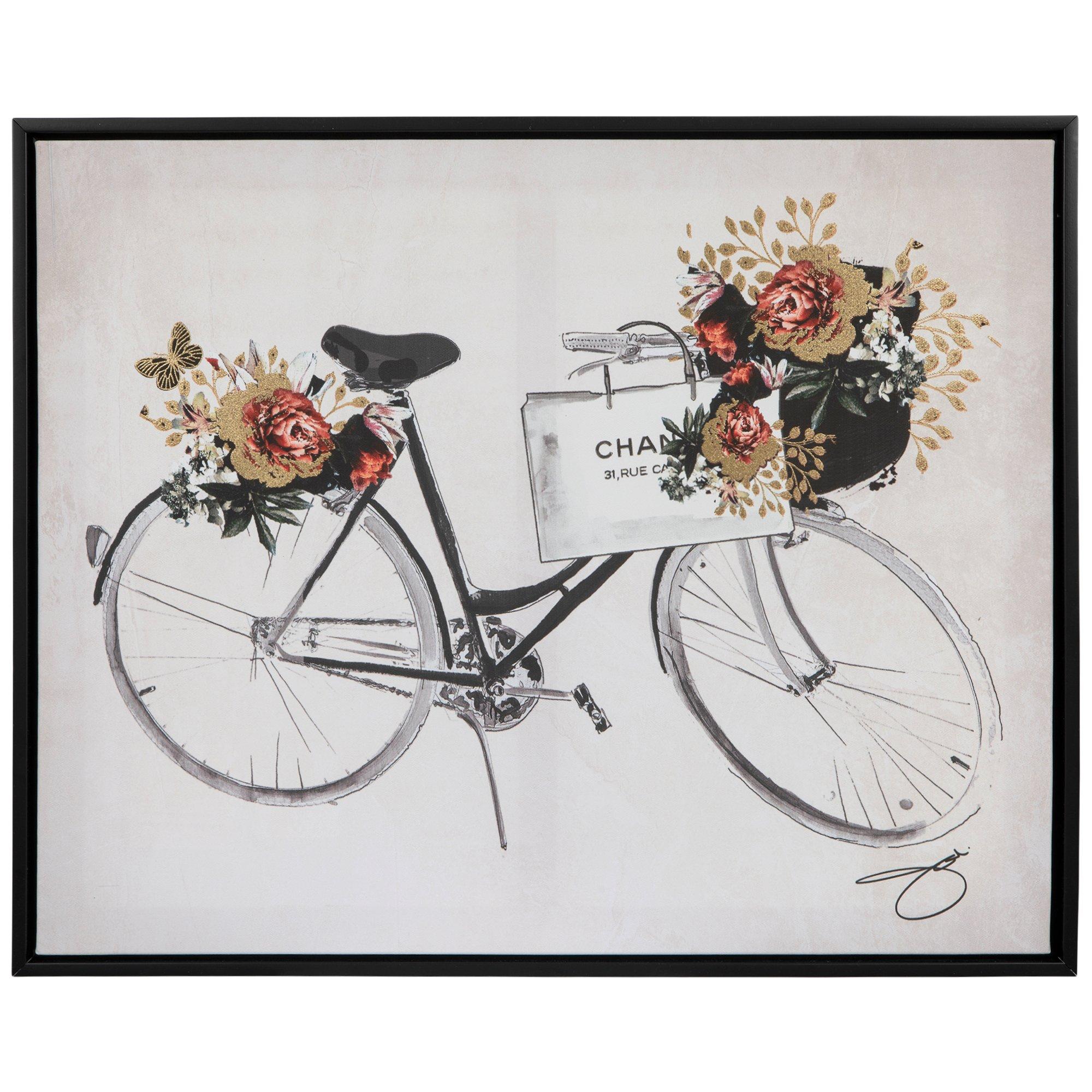 Boho Bicycle Canvas Wall Decor | Hobby Lobby | 2434926