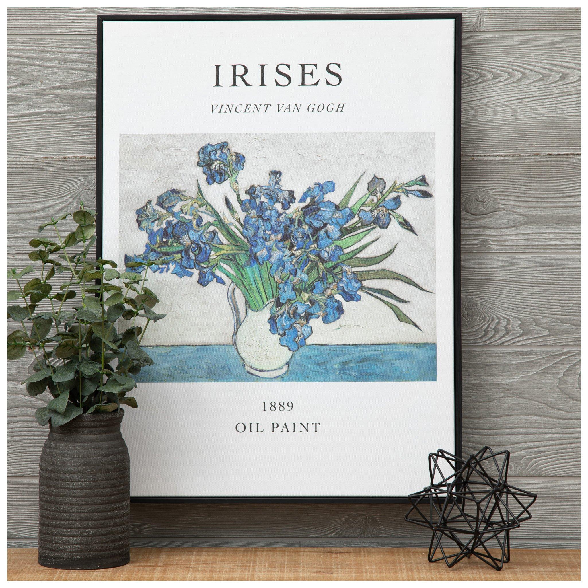Van Gogh Irises Canvas Wall Decor