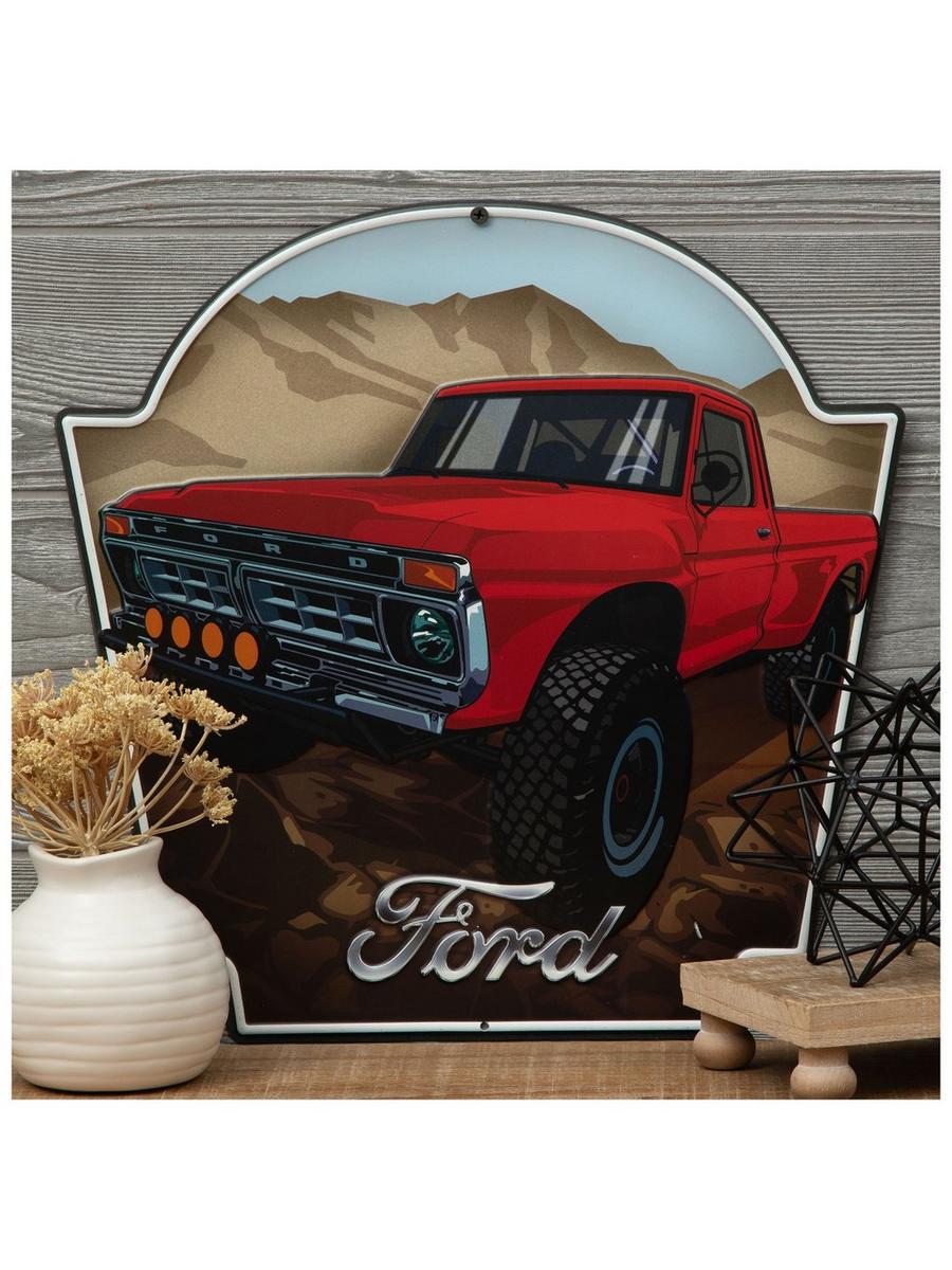 Red Ford Truck Metal Wall Decor | Hobby Lobby | 2435790