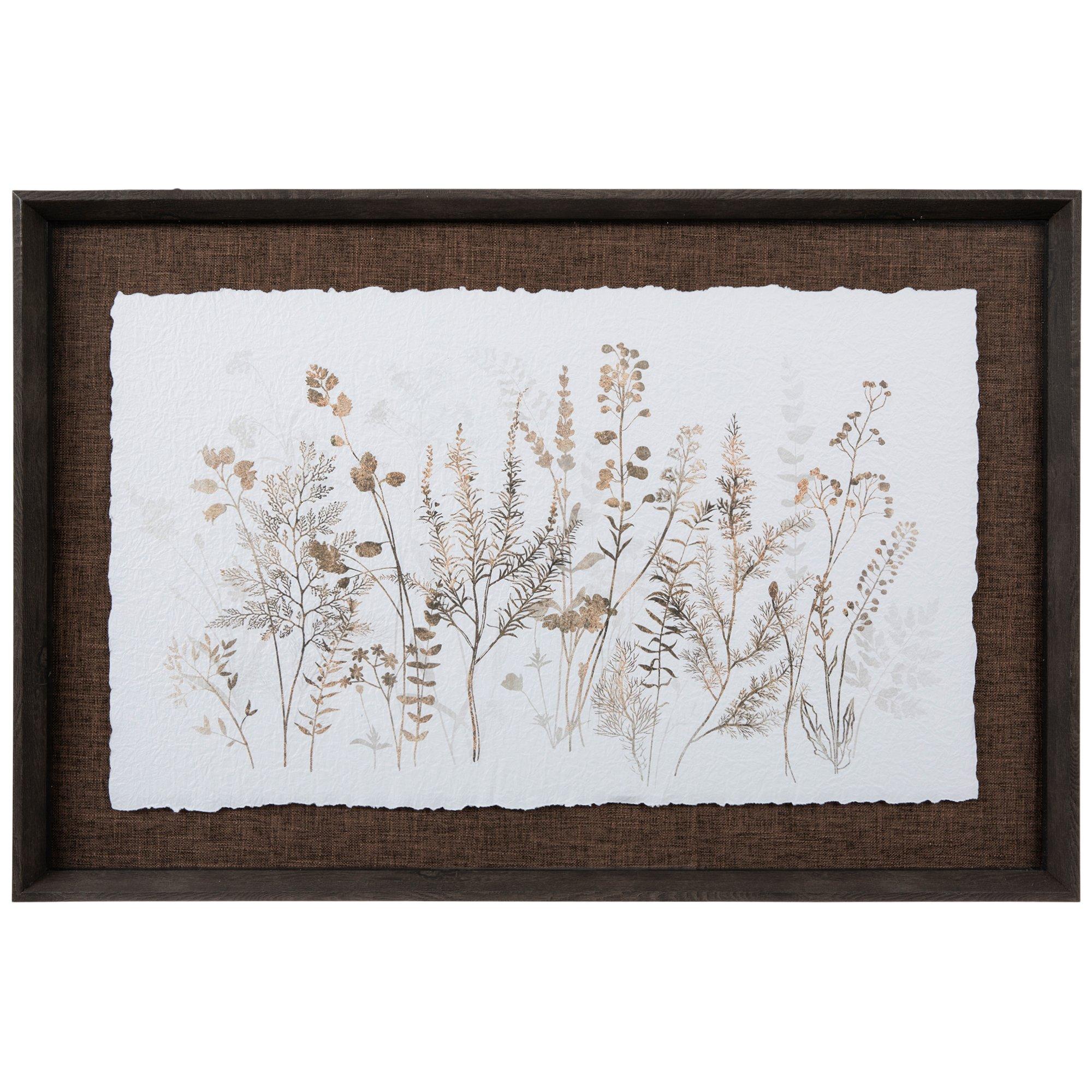 Golden Botanicals Framed Wall Decor | Hobby Lobby | 2436434