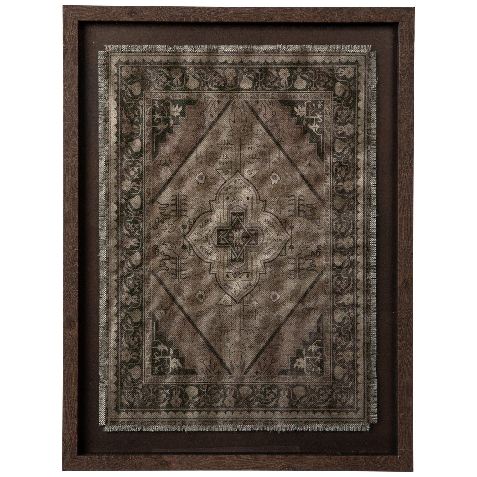 Geometric Rug Framed Wall Decor Hobby Lobby 2436475