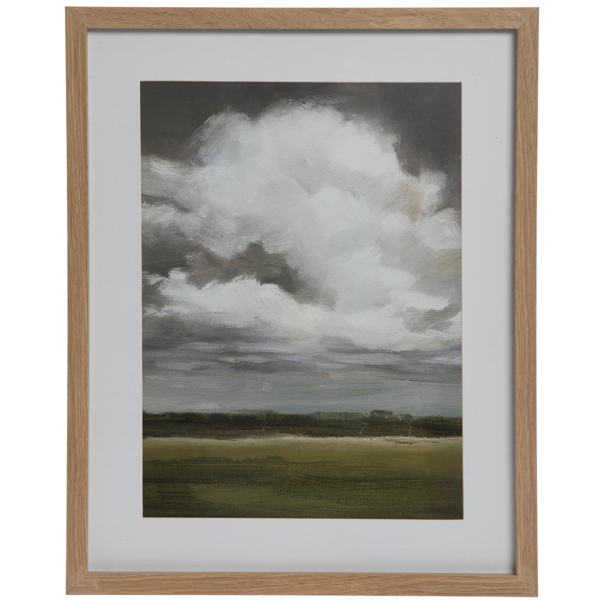 Abstract Cloudy Landscape Framed Wall Decor | Hobby Lobby | 2436525