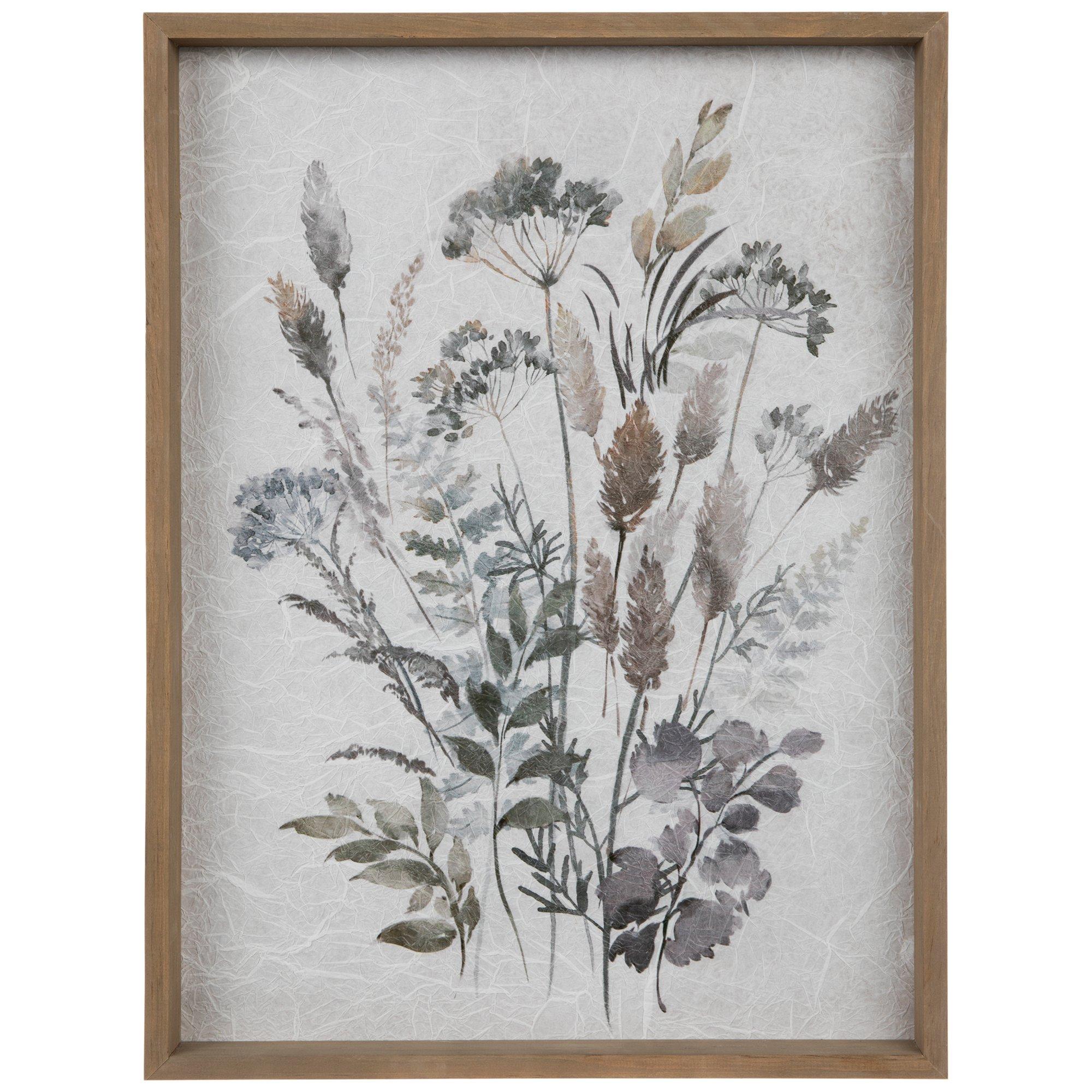 Watercolor Pressed Flowers Wood Wall Decor Hobby Lobby 2436632
