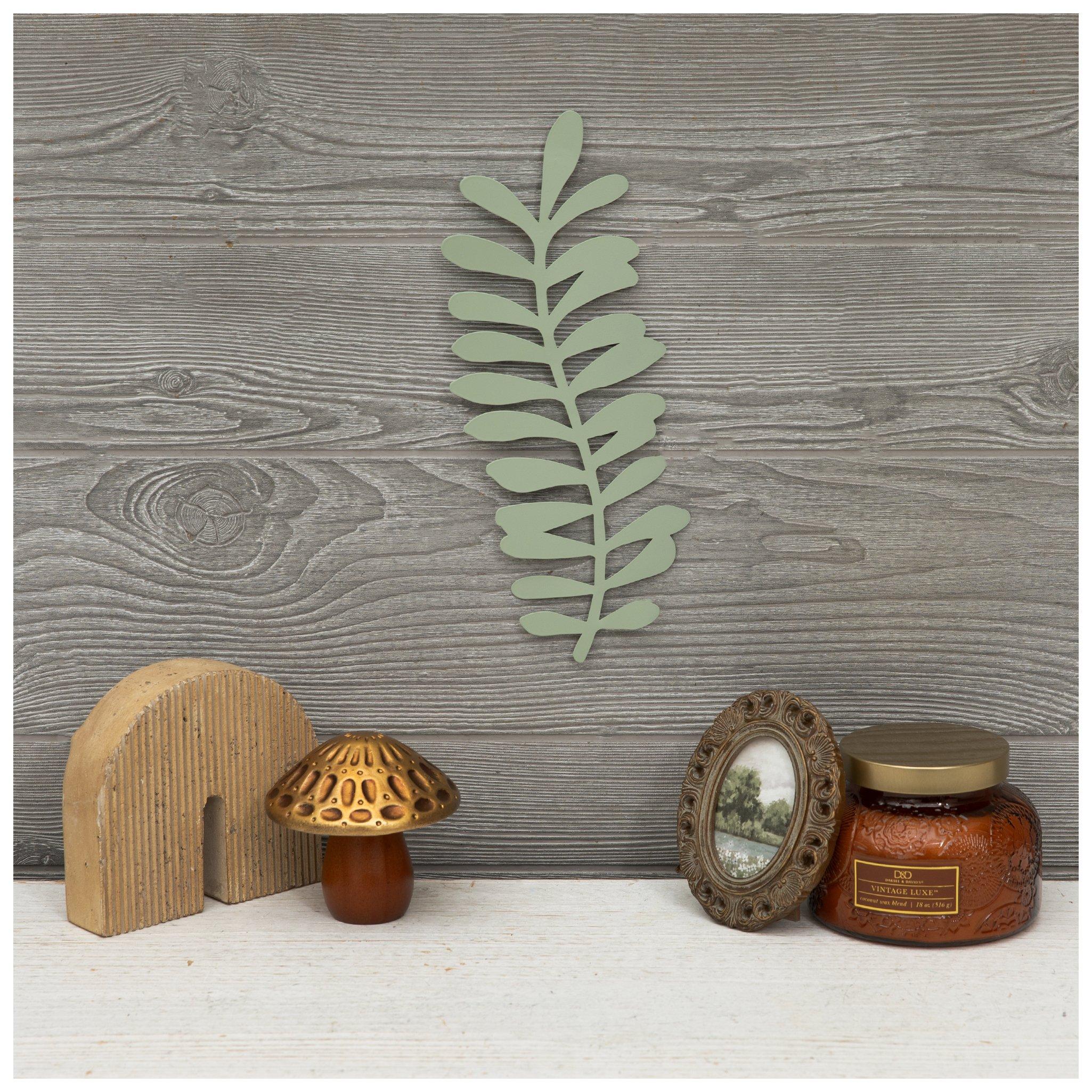 Sage Leafy Vine Metal Wall Decor view 1