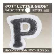 Letter Iron-On Patch - 1 1/2"