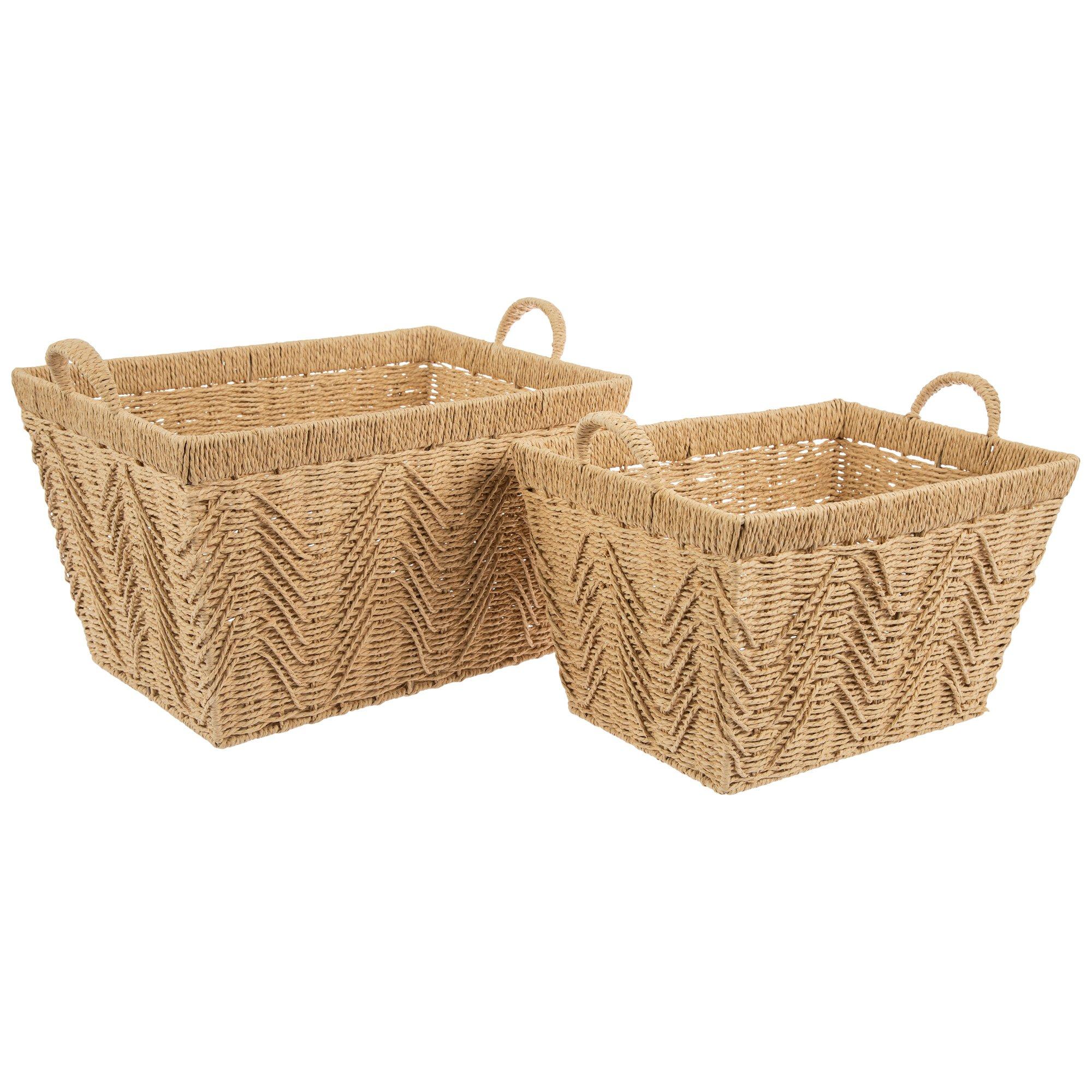 Woven Rectangle Basket Set Hobby Lobby 2438307