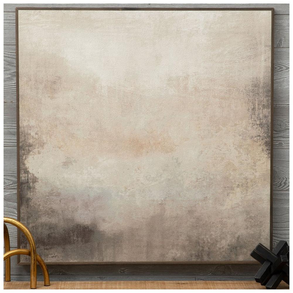 Soft Abstract Wood Wall Decor