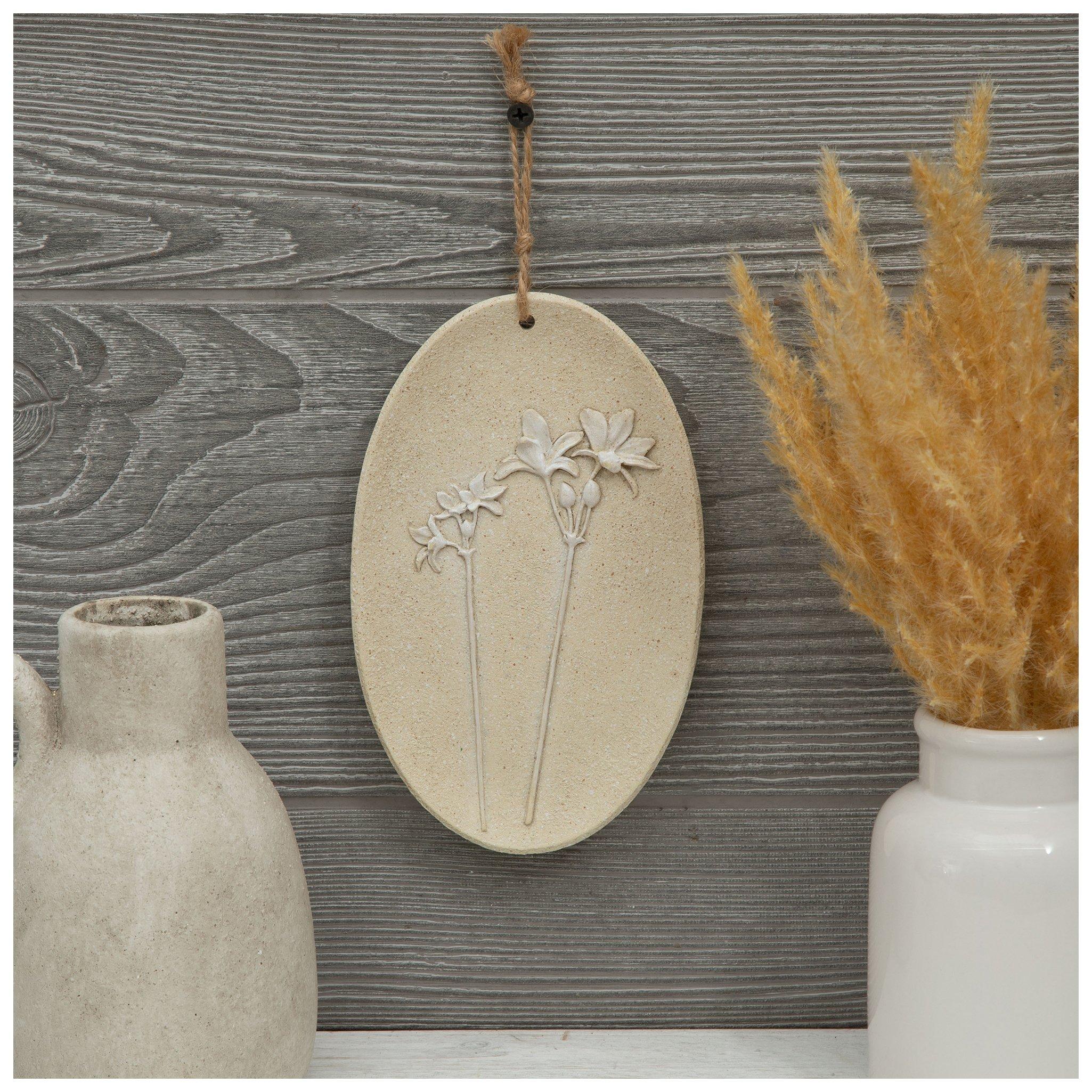 Beige Flowers Wall Decor | Hobby Lobby | 2439487