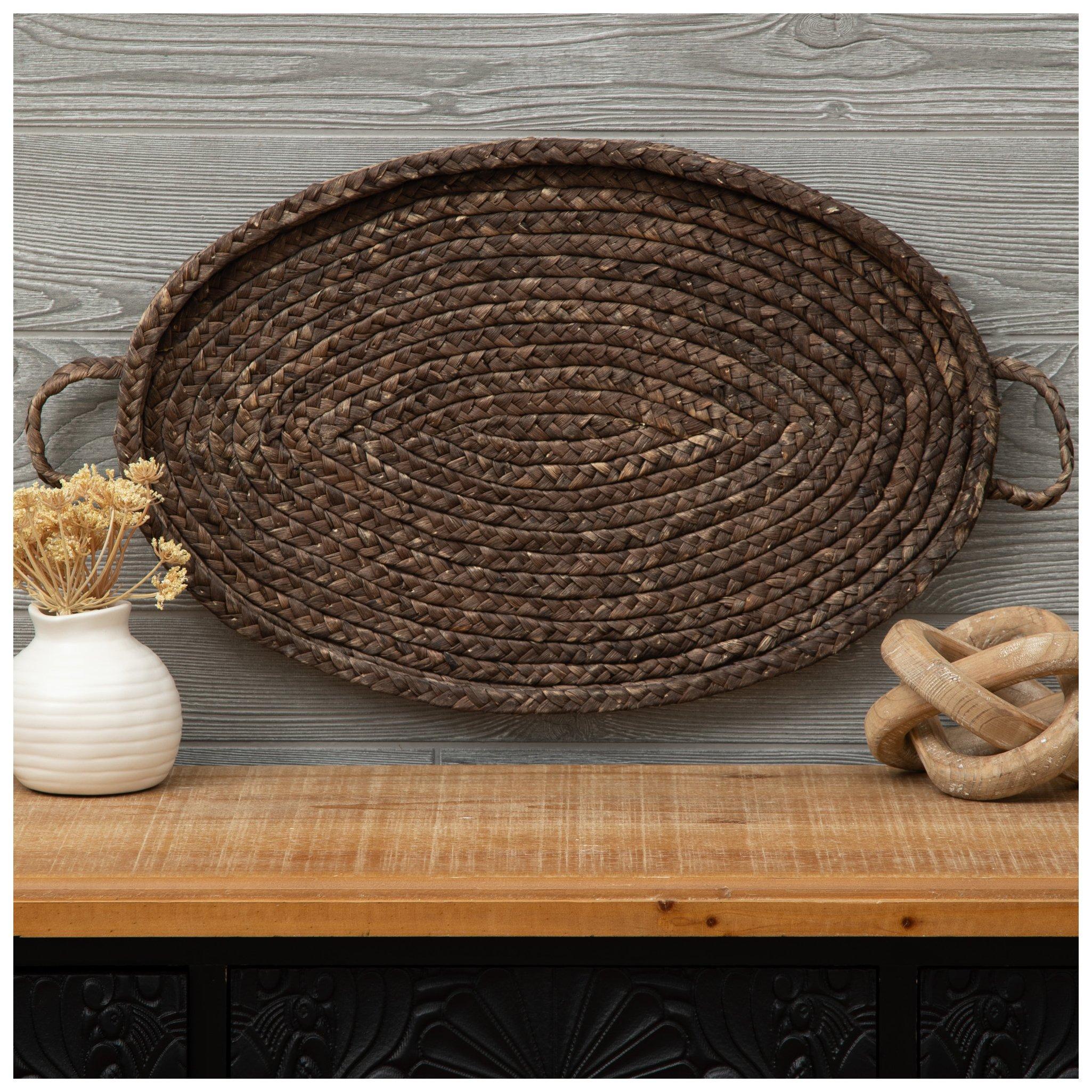 Water Hyacinth Basket Wall Decor