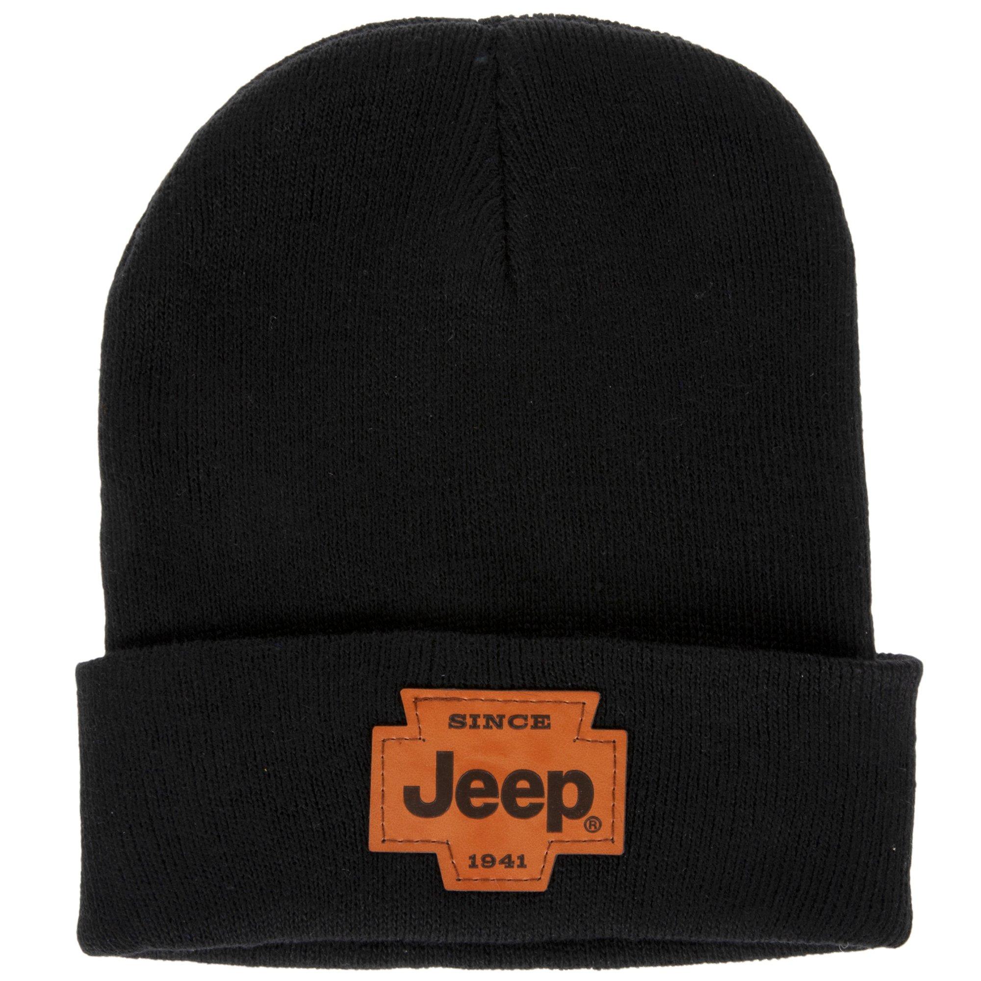 M-1941 Wool Knit Jeep Cap ブラック Black Jeep Beanie | Hobby Lobby | 2439842