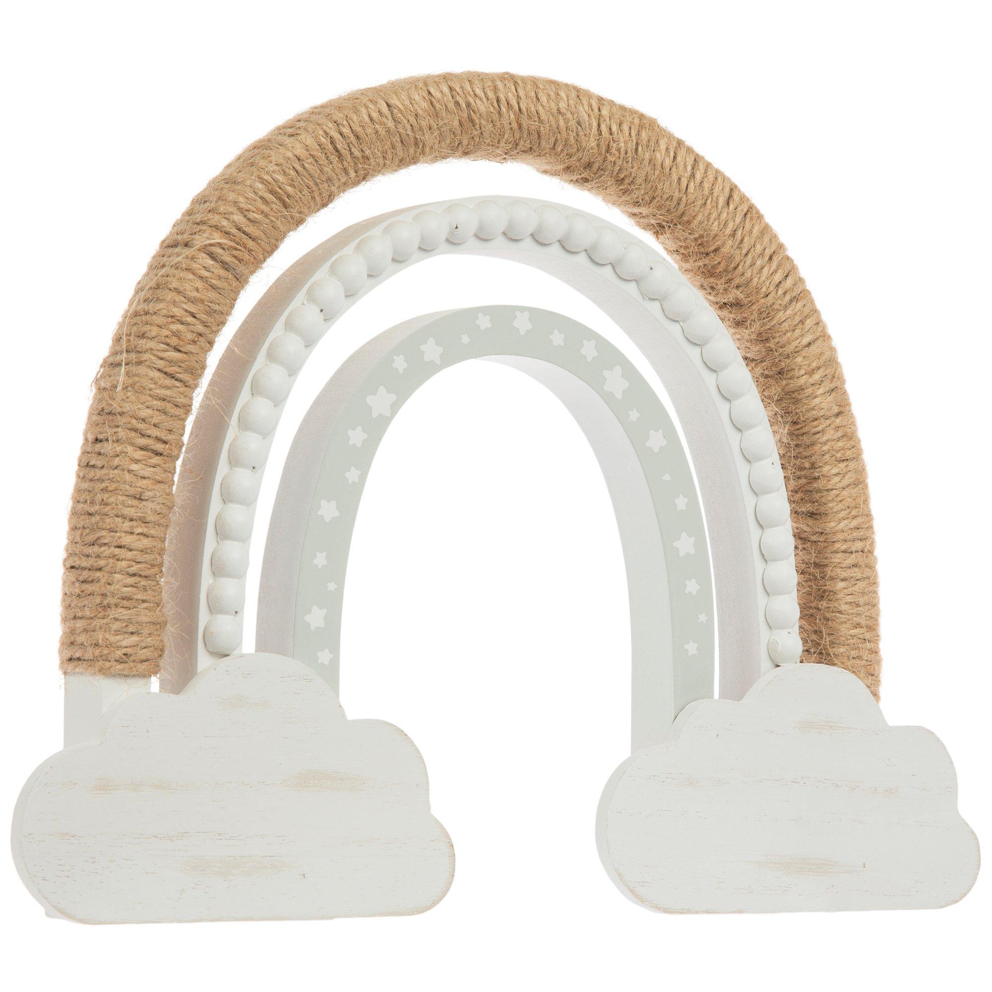 Jute & Beaded Wood Rainbow Hobby Lobby 2440220