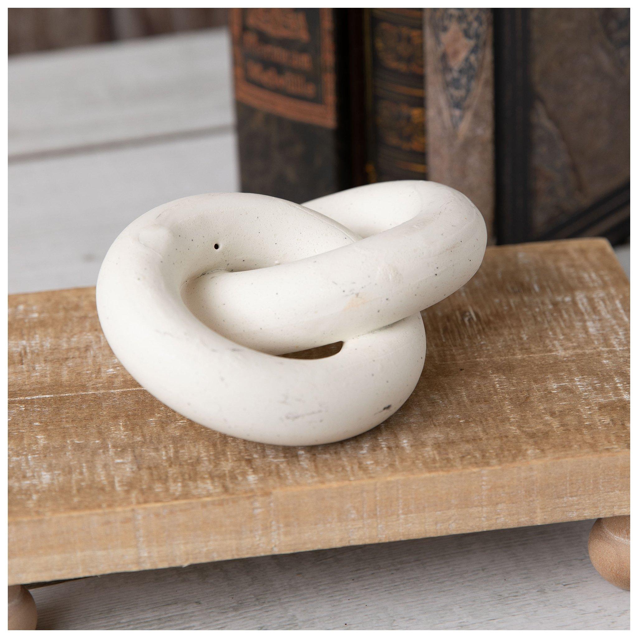 White Ceramic Loops