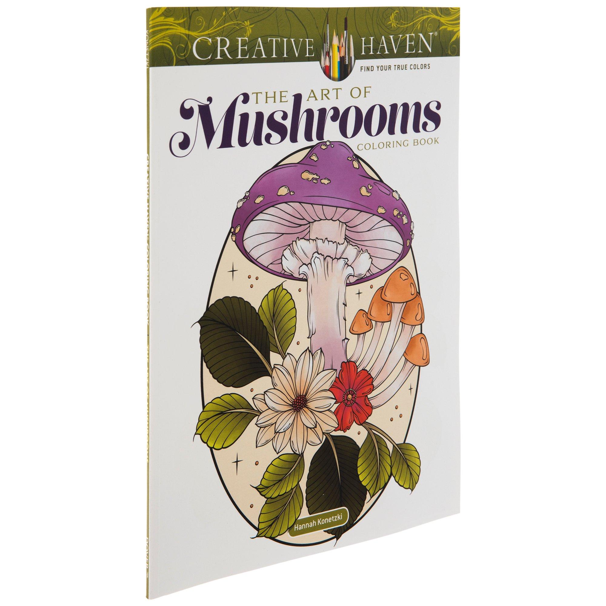 The Art Of Mushrooms Coloring Book | Hobby Lobby | 2440667