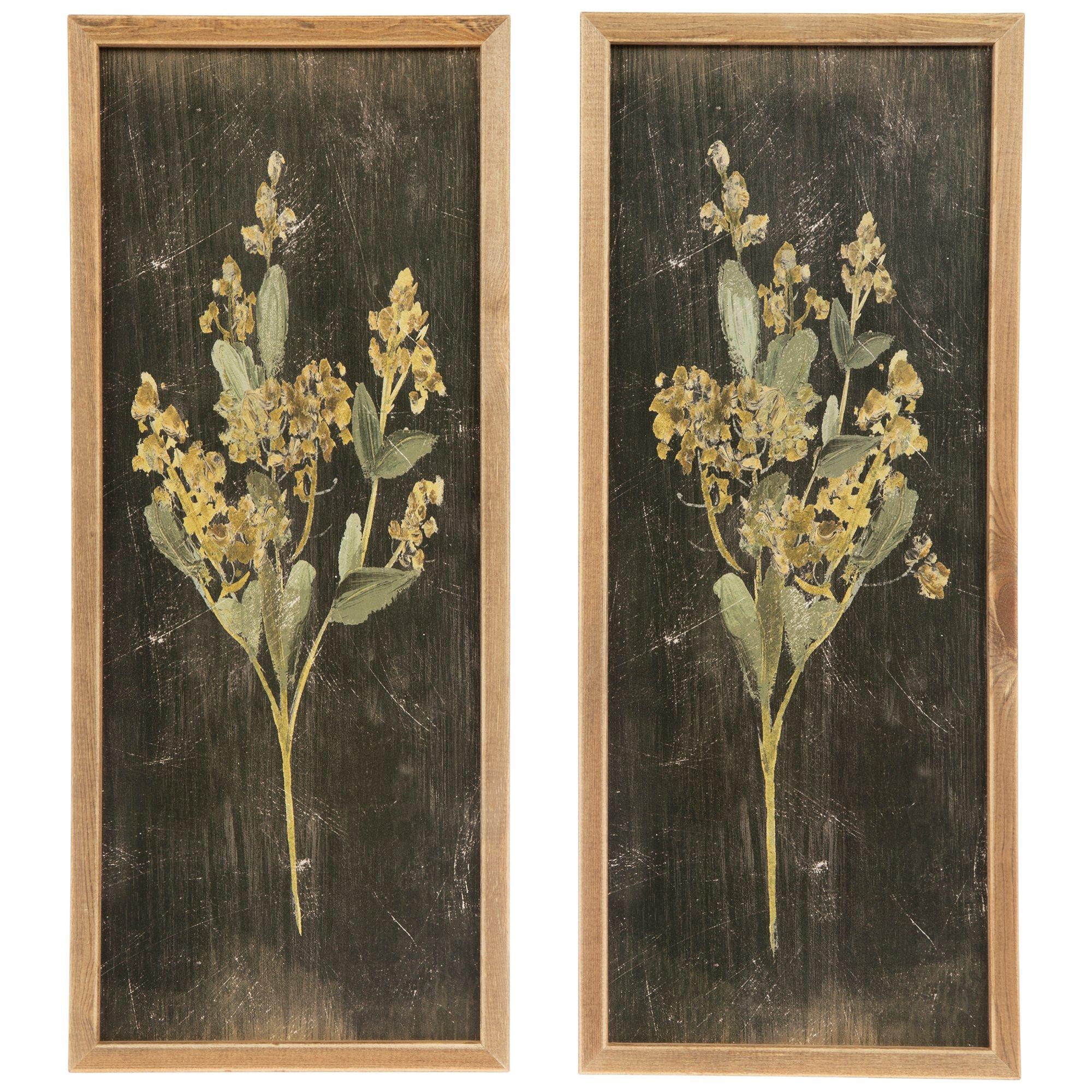 Vintage Flowers Wood Wall Decor Set | Hobby Lobby | 2440972