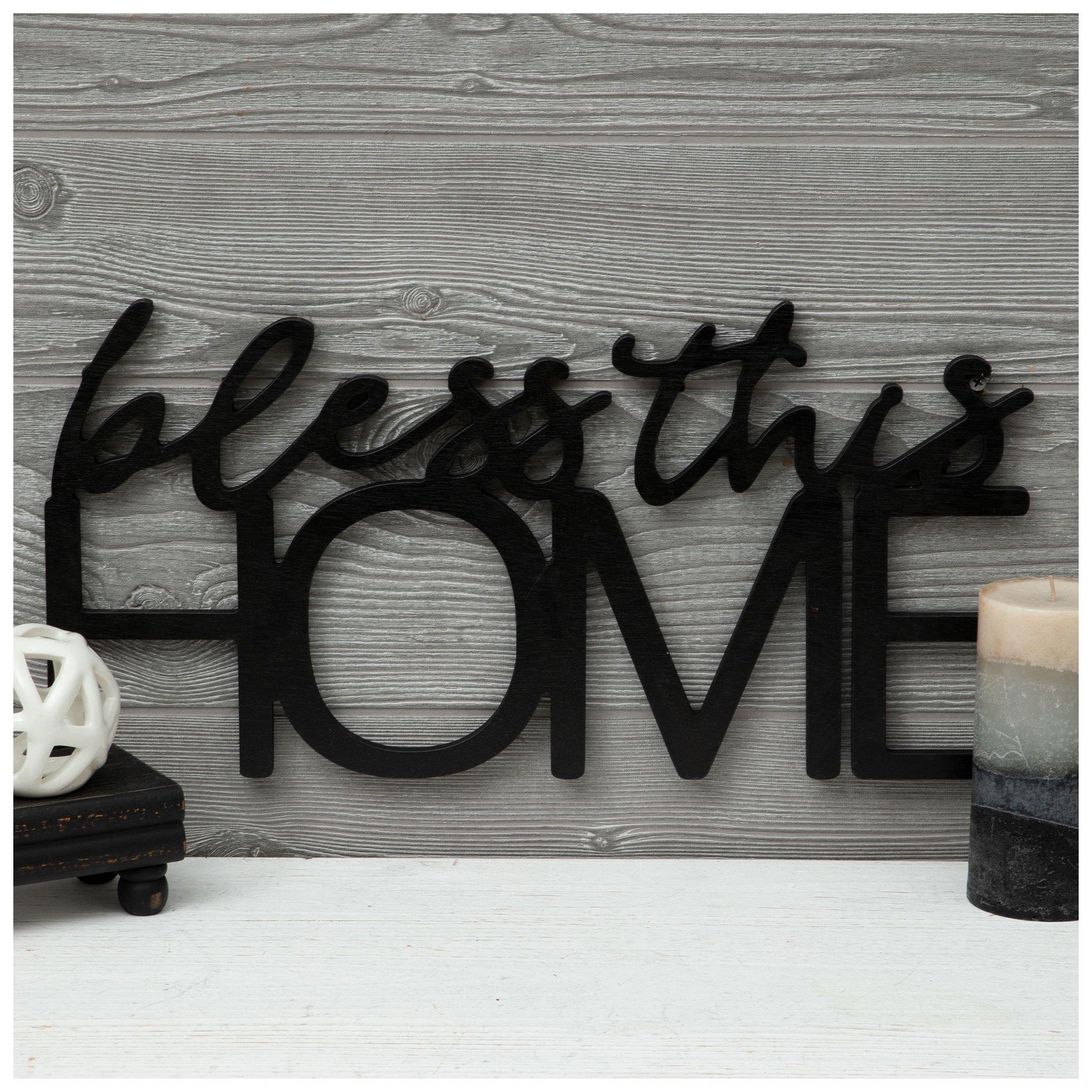Bless This Home Wood Wall Decor | Hobby Lobby | 2441012