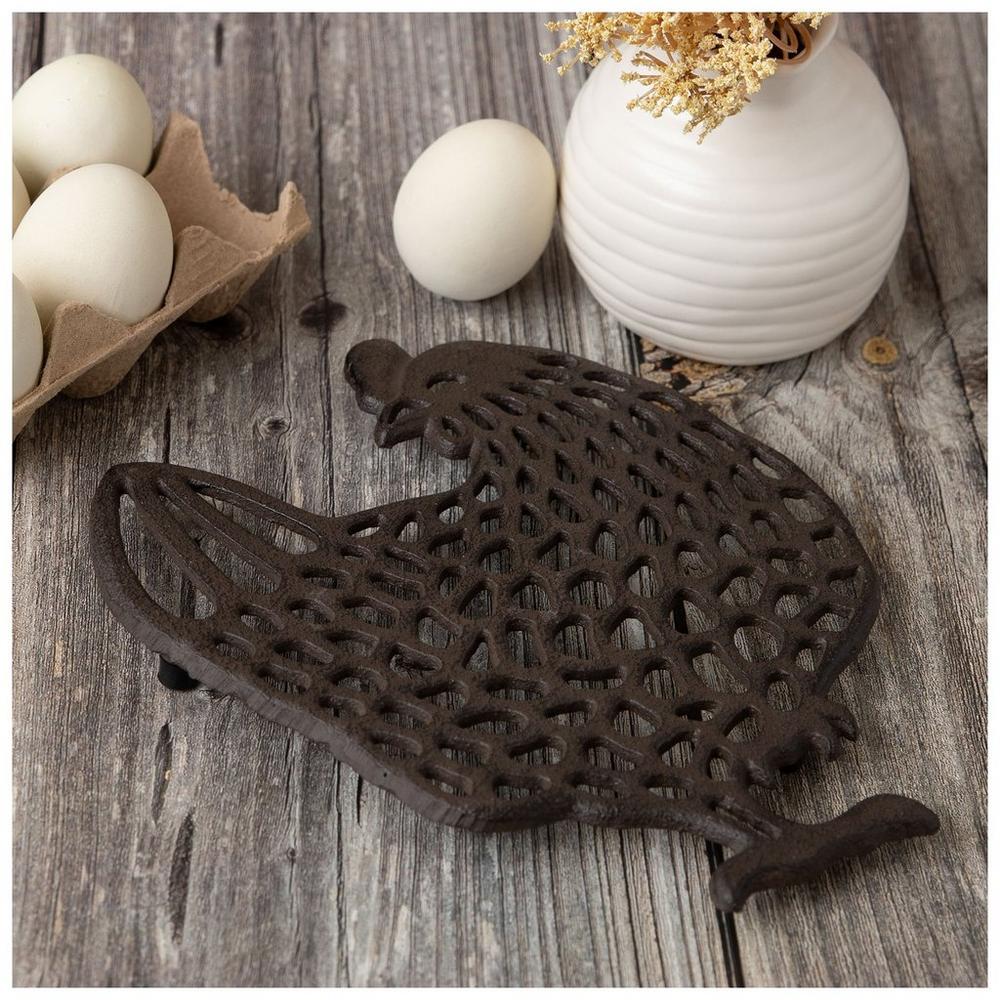 Chicken Cast Iron Trivet