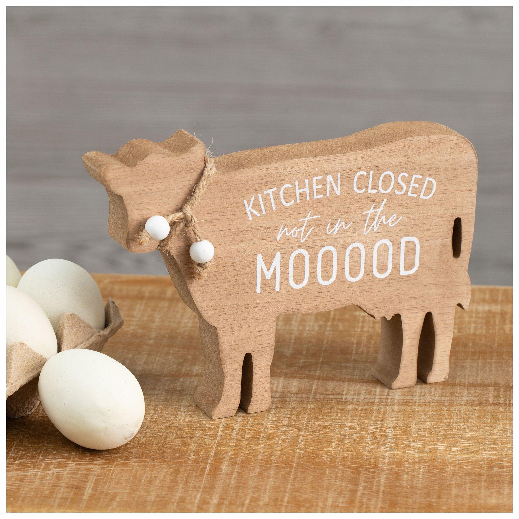 Mooood Cow Wood Decor Hobby Lobby 2441640