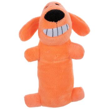 Plush Loofa Squeaky Dog Toy